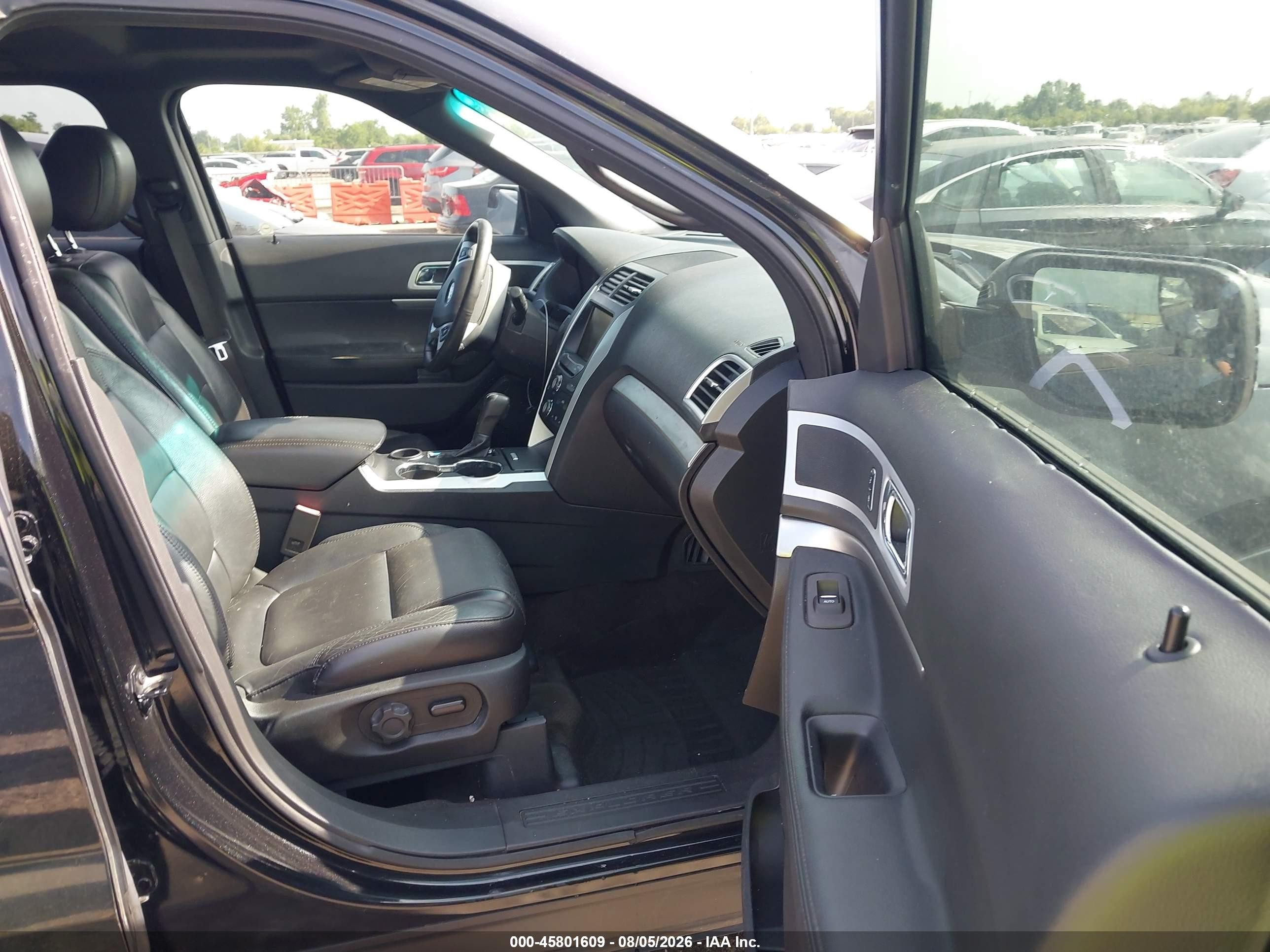 2015 Ford Explorer Xlt Black vin: 1FM5K7D97FGC63230