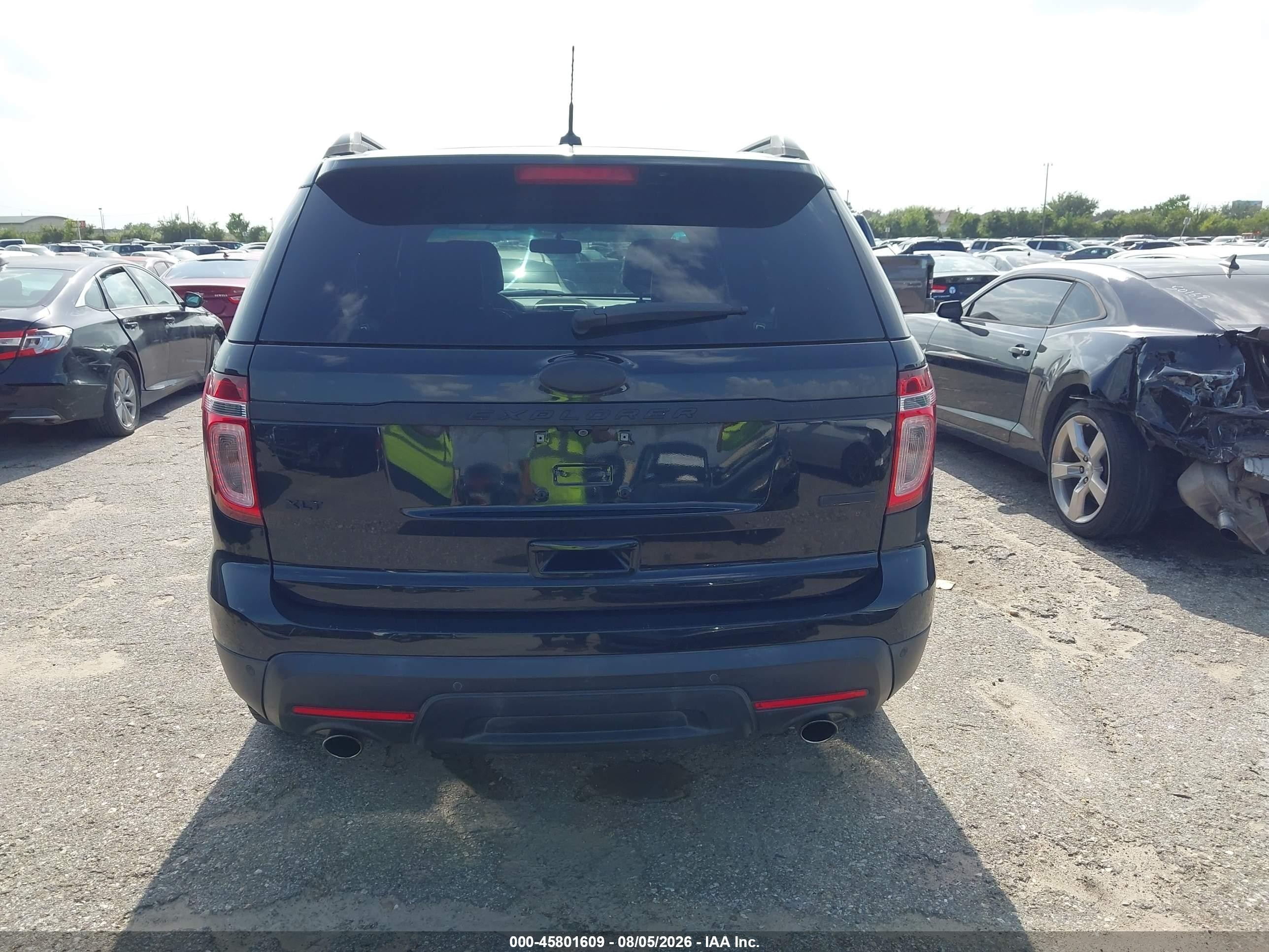 2015 Ford Explorer Xlt Black vin: 1FM5K7D97FGC63230