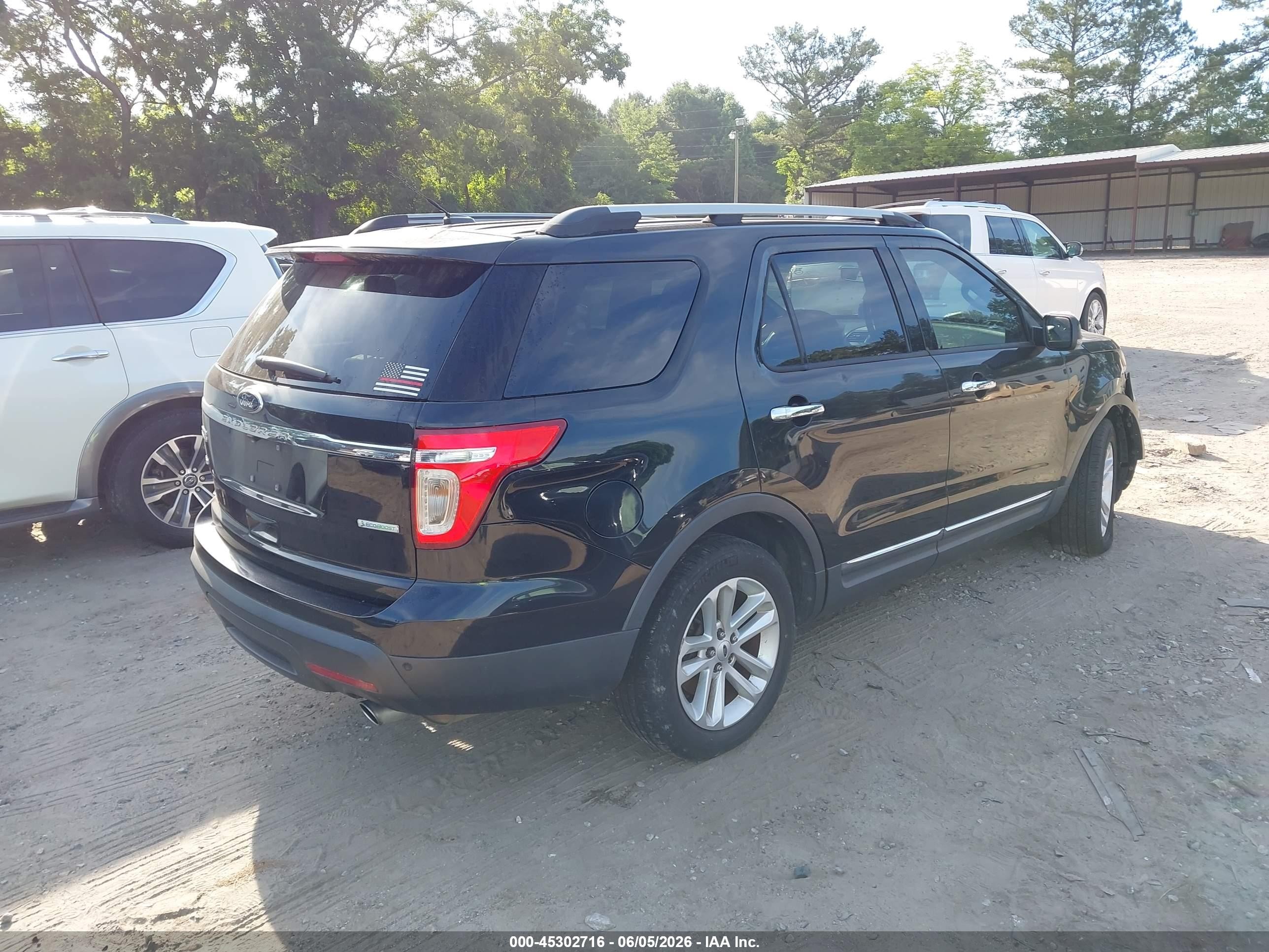 2013 Ford Explorer Xlt Black vin: 1FM5K7D98DGA44161