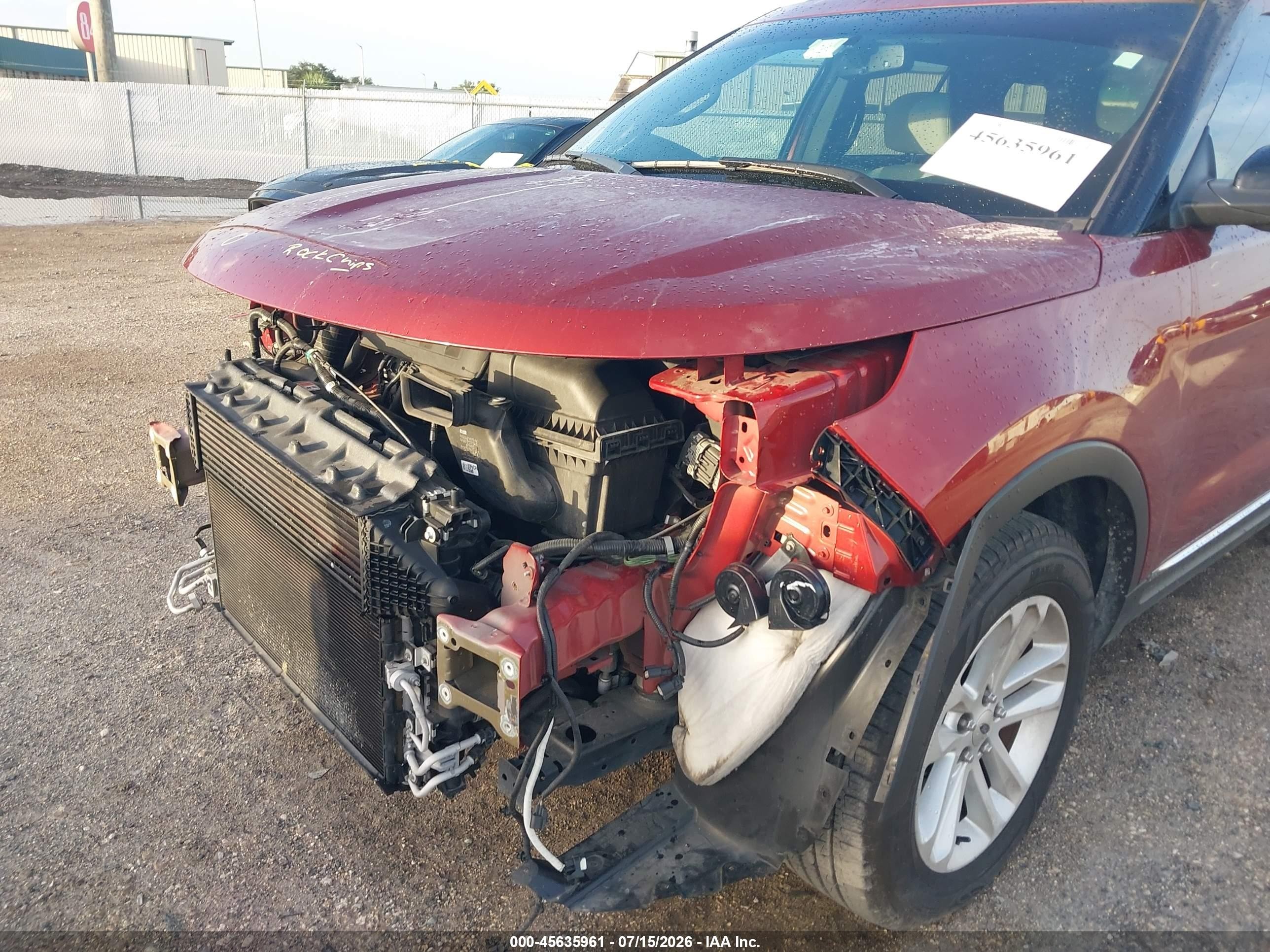 2014 Ford Explorer Xlt Red vin: 1FM5K7D99EGA29265