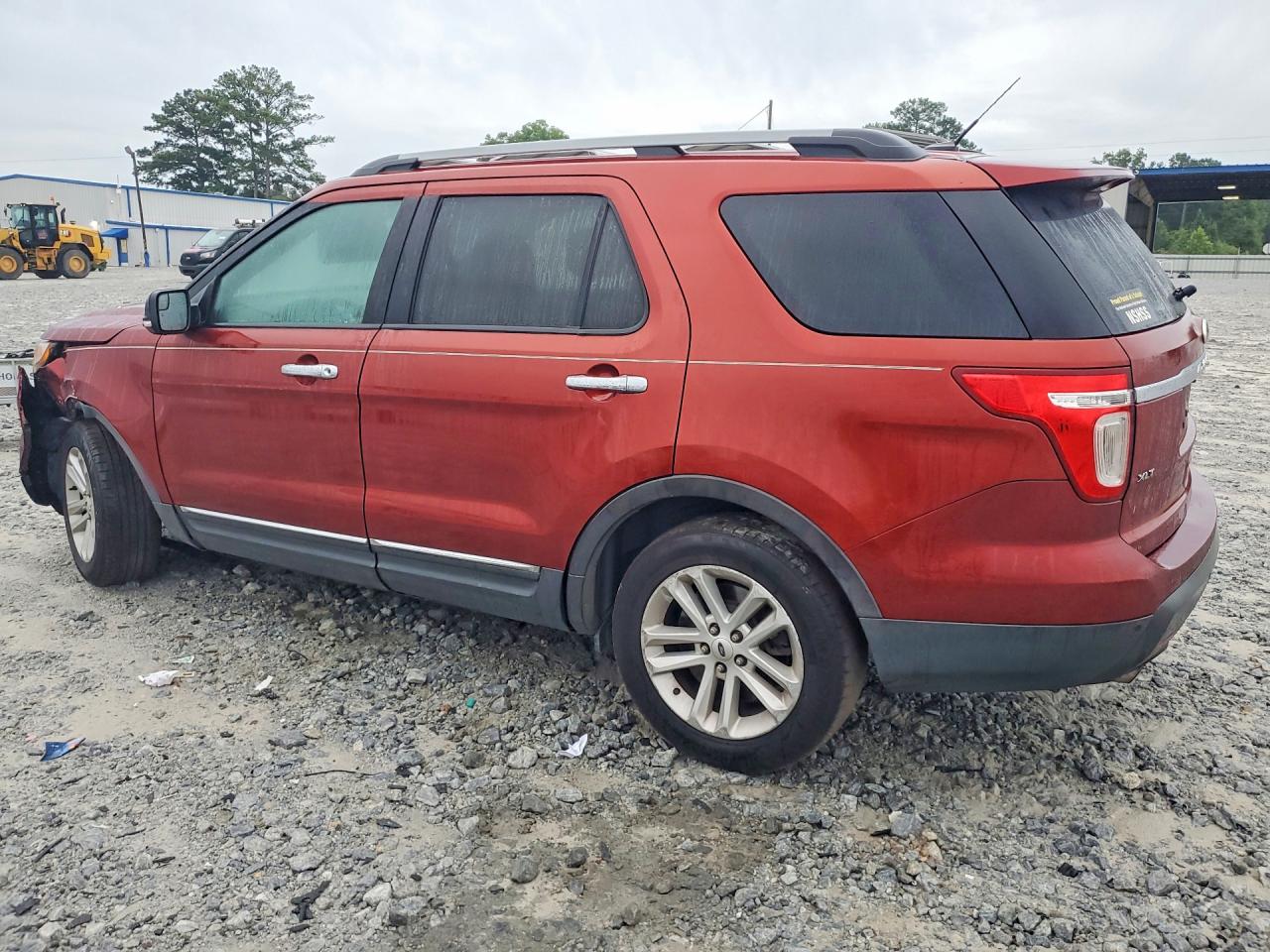 2014 Ford Explorer Xlt Orange vin: 1FM5K7D9XEGA65613