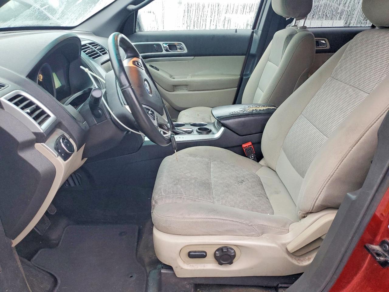 2014 Ford Explorer Xlt Orange vin: 1FM5K7D9XEGA65613