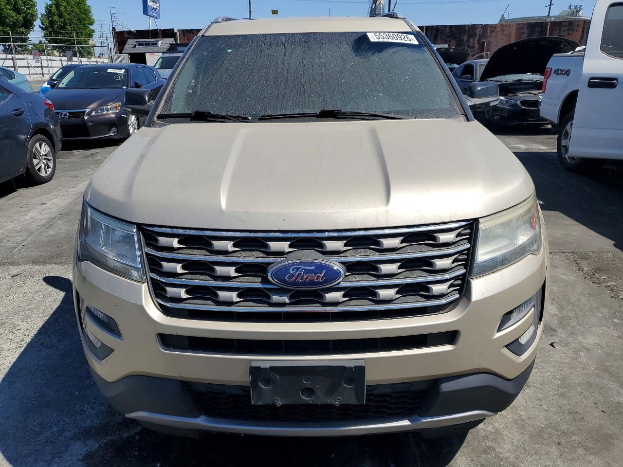 2017 Ford Explorer Xlt Gold vin: 1FM5K7DH0HGC89694
