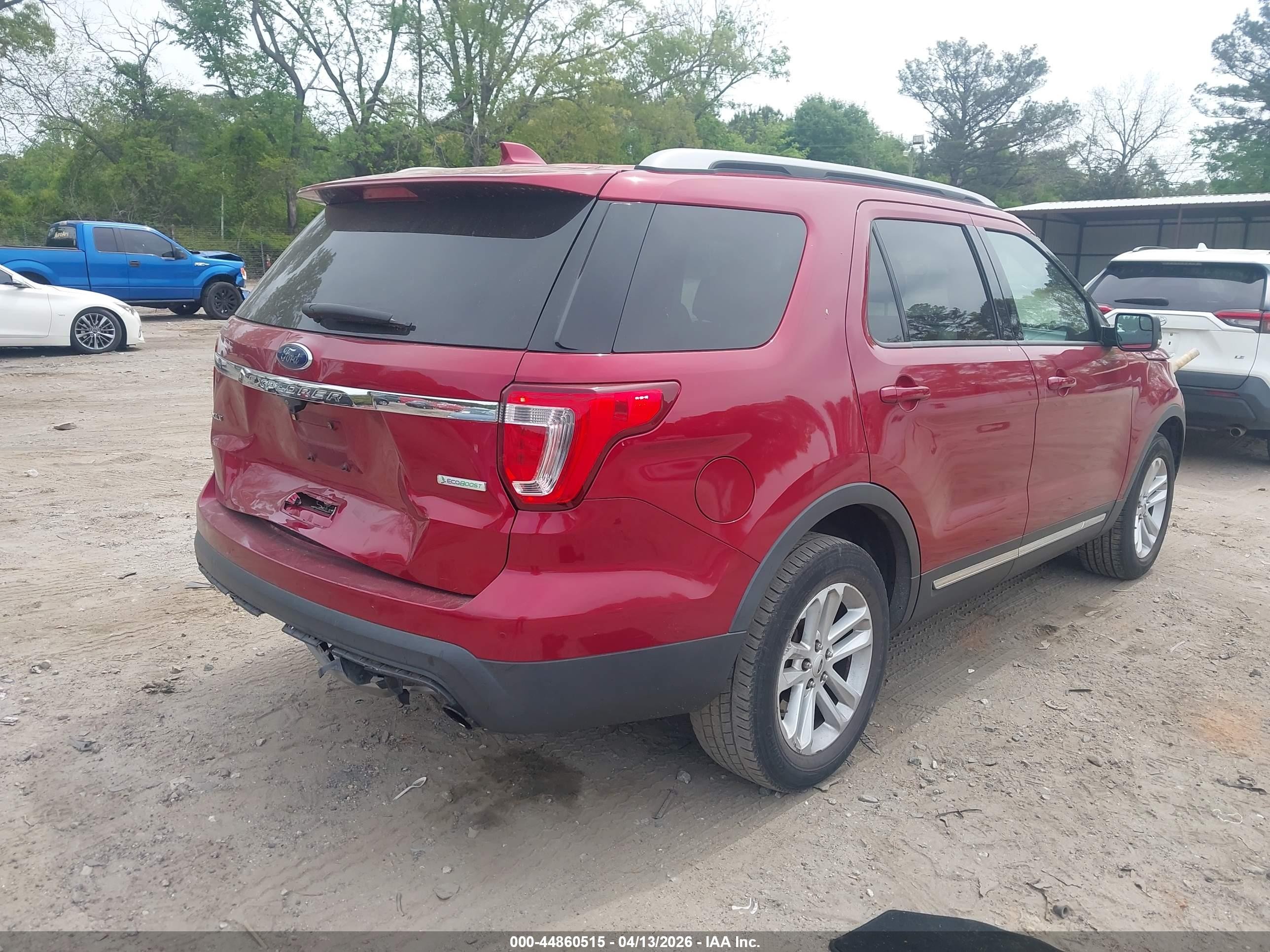 2016 Ford Explorer Xlt Красный vin: 1FM5K7DH1GGA83878