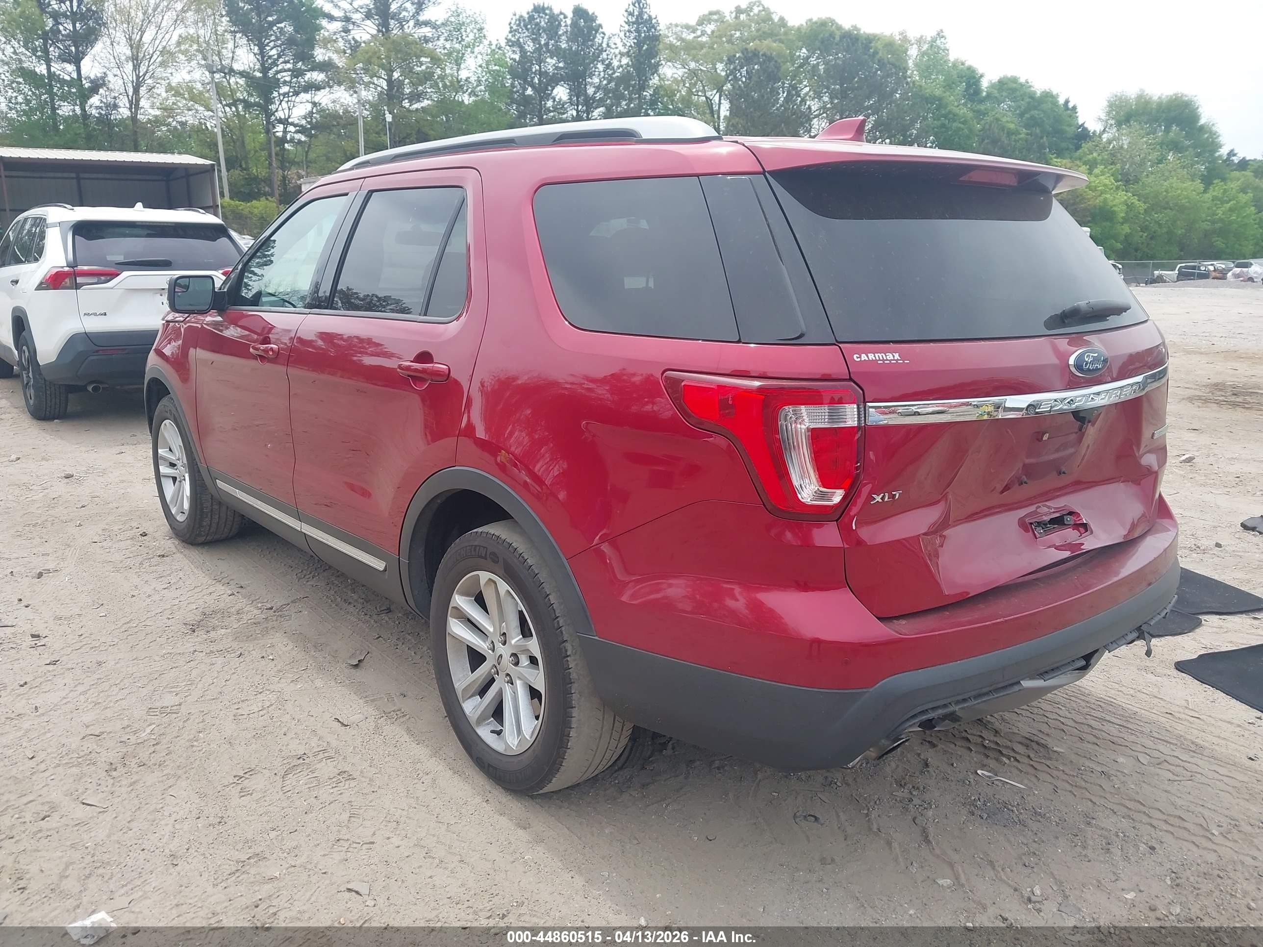 2016 Ford Explorer Xlt Красный vin: 1FM5K7DH1GGA83878