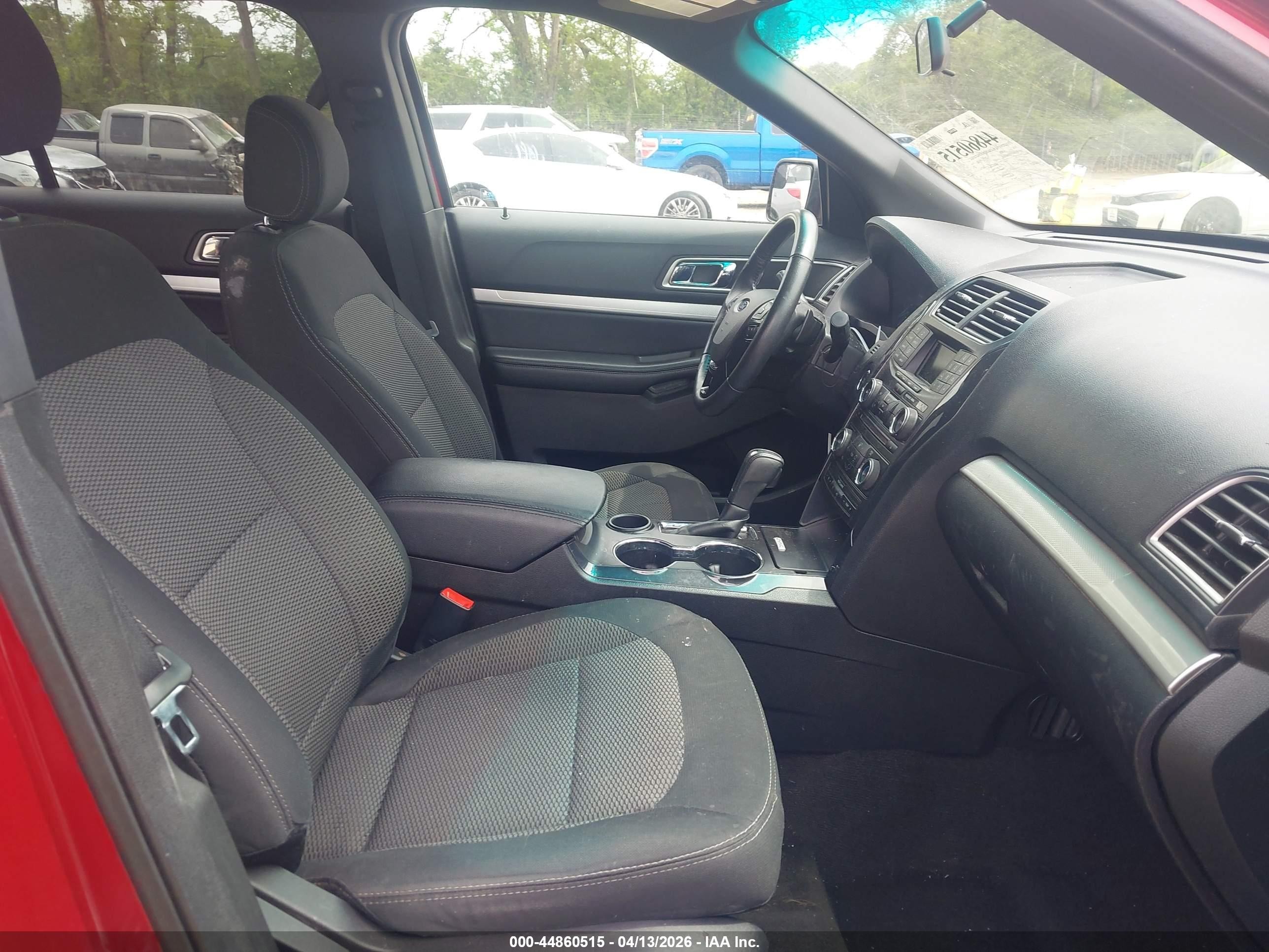2016 Ford Explorer Xlt Красный vin: 1FM5K7DH1GGA83878