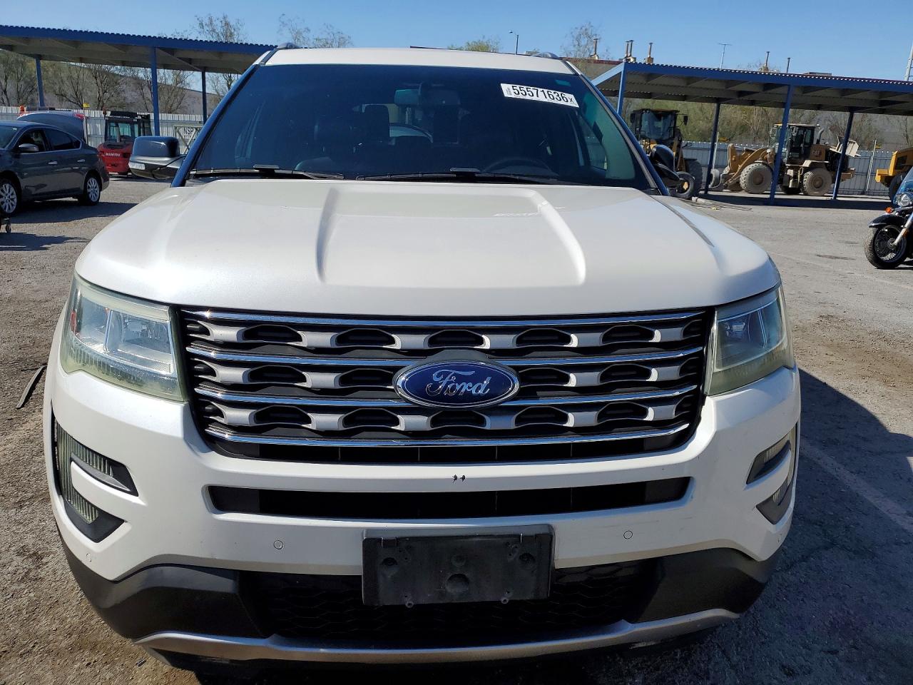 2016 Ford Explorer Xlt White vin: 1FM5K7DH2GGA85705