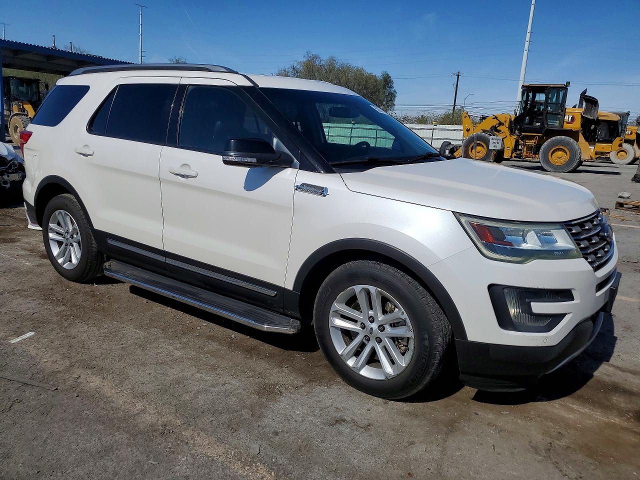 2016 Ford Explorer Xlt White vin: 1FM5K7DH2GGA85705