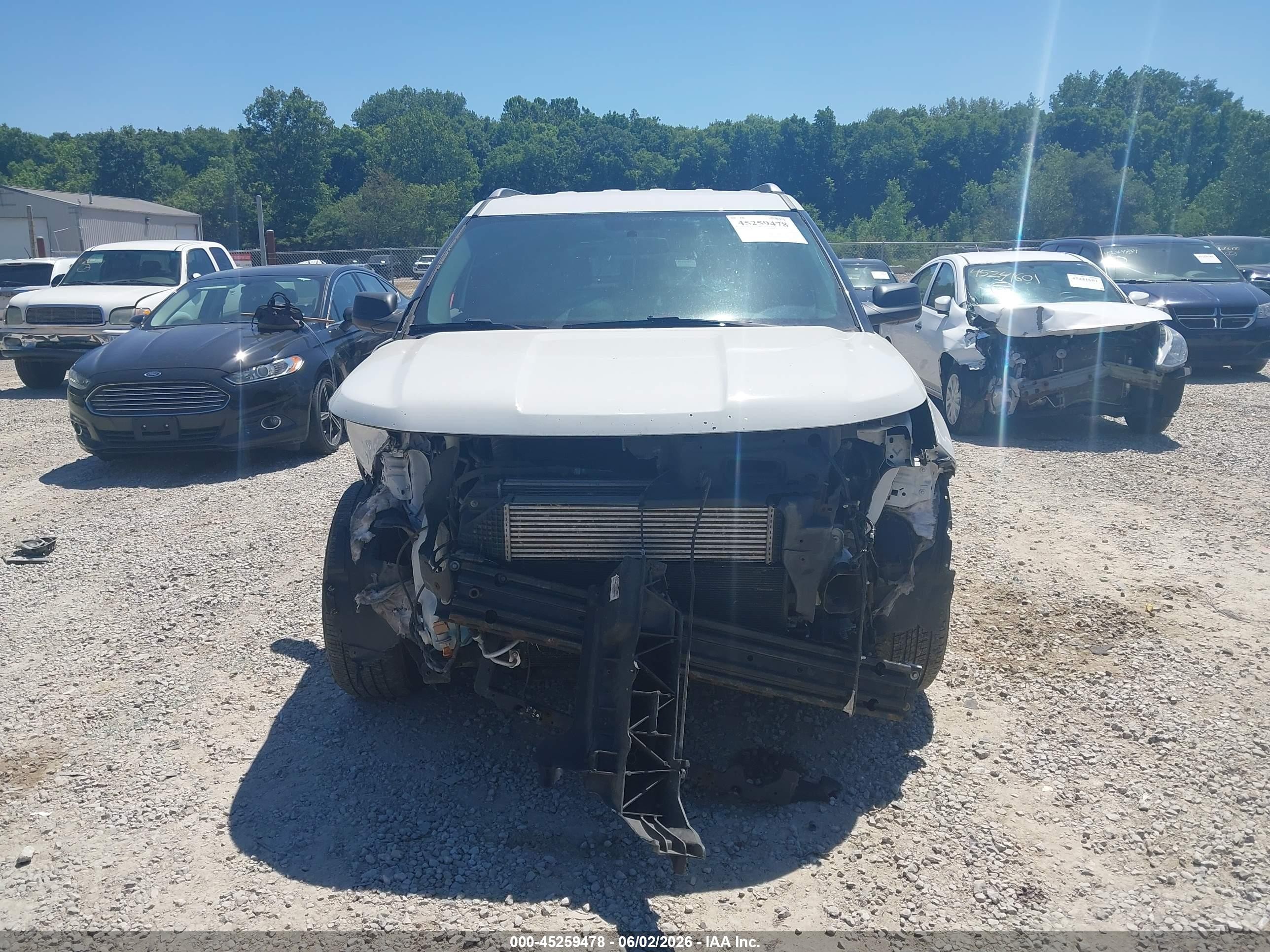 2018 Ford Explorer Xlt White vin: 1FM5K7DH6JGA13638