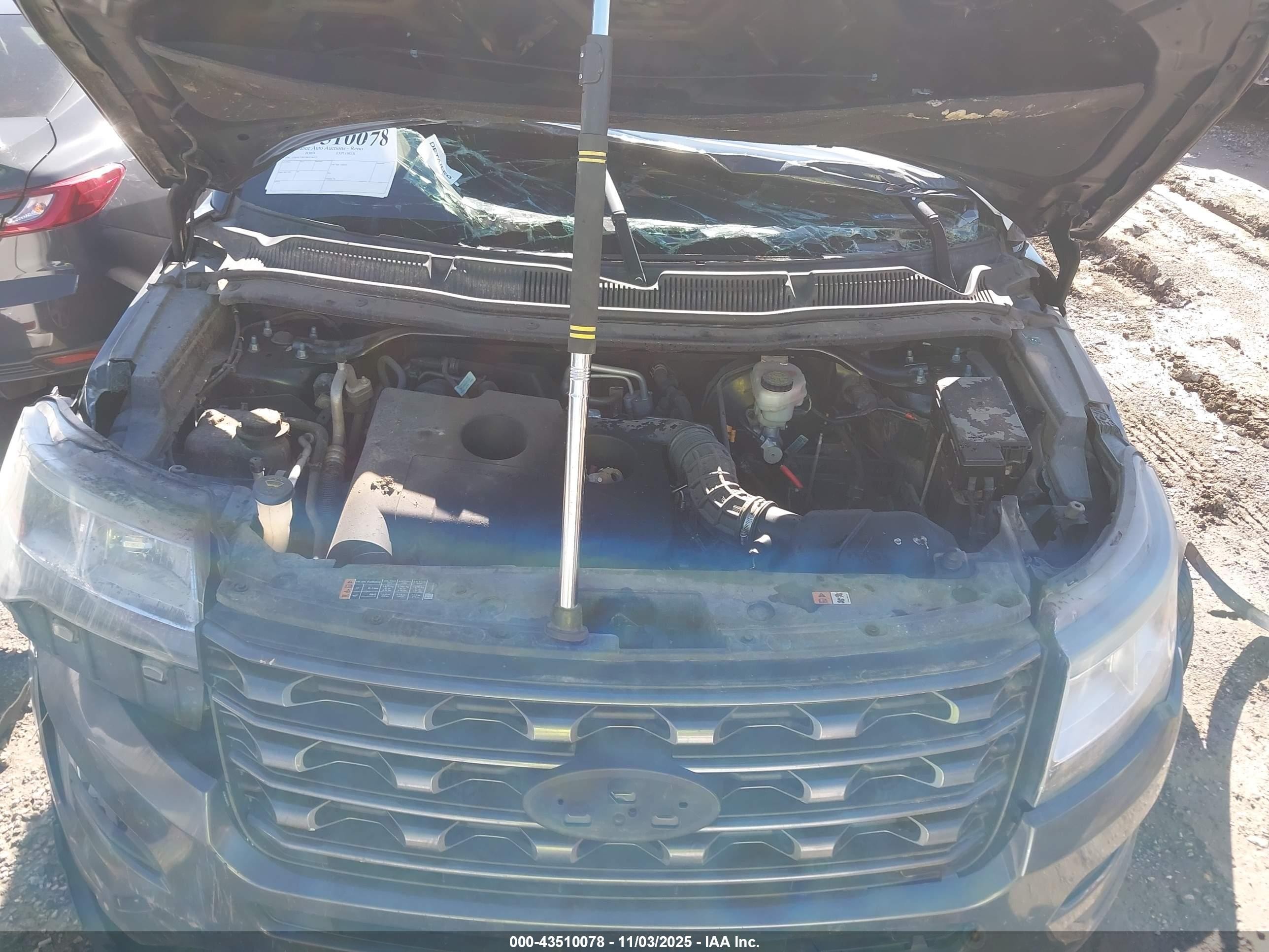 2017 Ford Explorer Xlt Серый vin: 1FM5K7DH7HGC46521