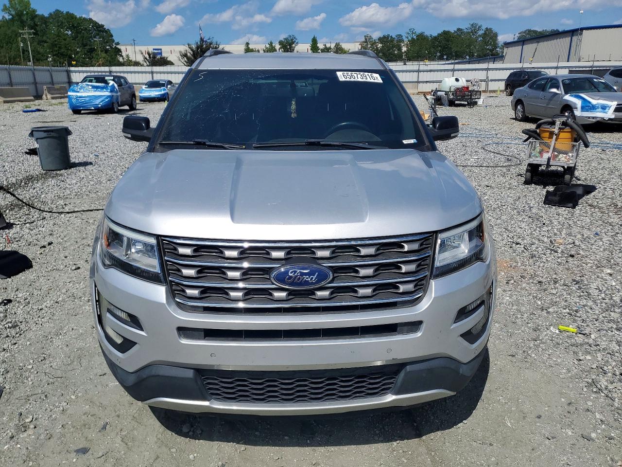 2016 Ford Explorer Xlt Silver vin: 1FM5K7DH8GGC98903