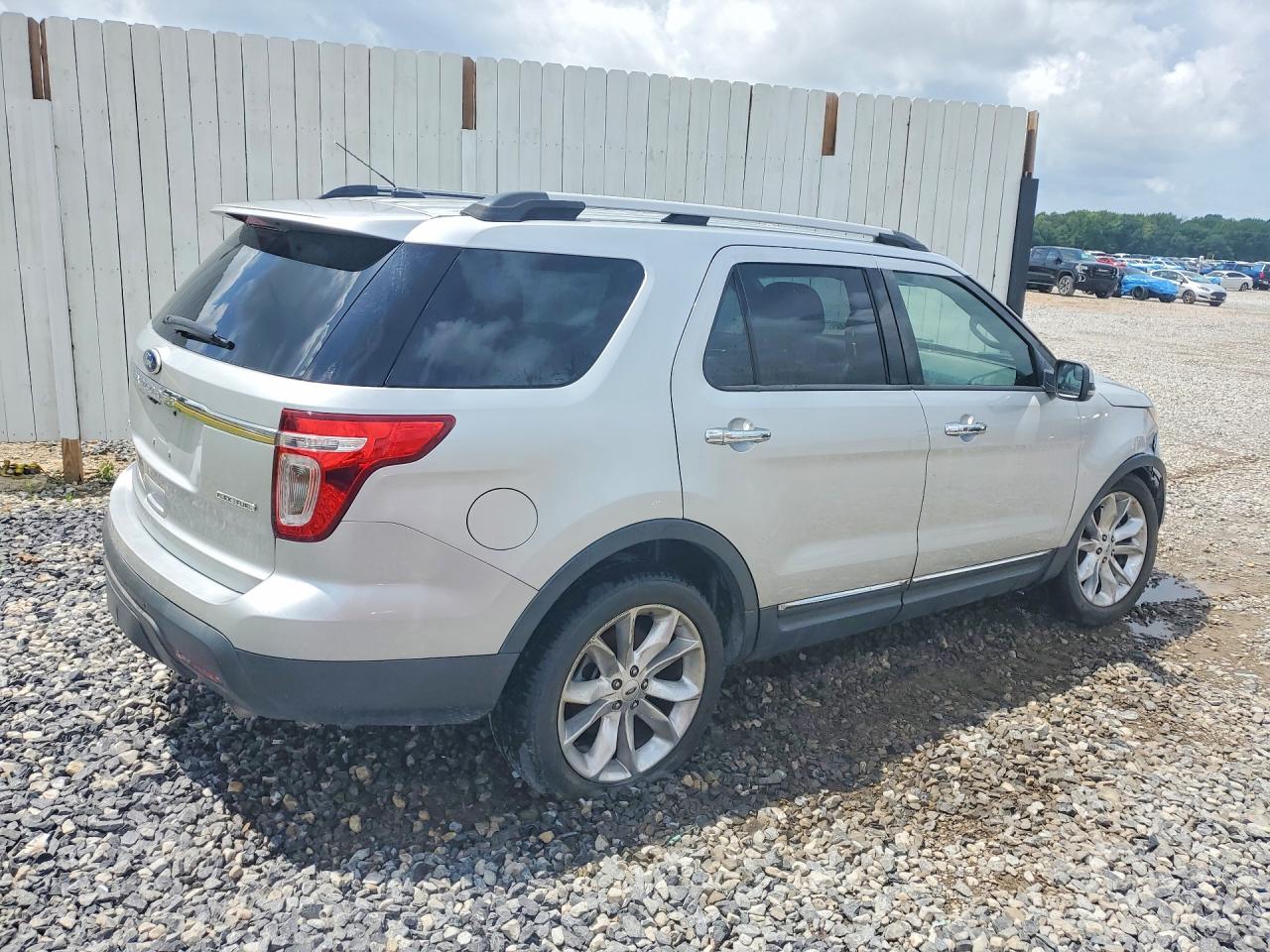 2013 Ford Explorer Limited Silver vin: 1FM5K7F80DGA11966