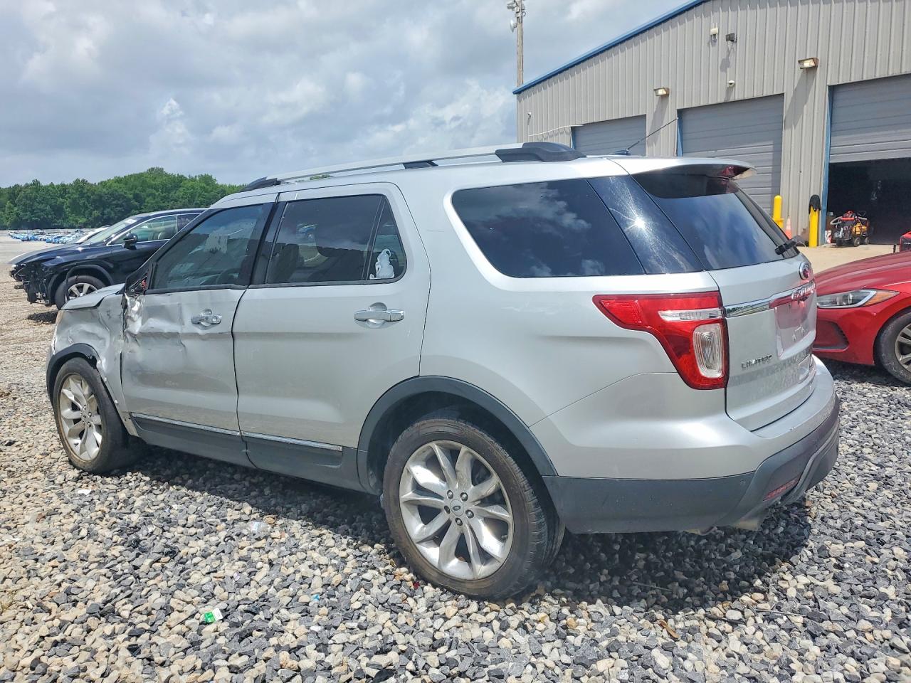 2013 Ford Explorer Limited Silver vin: 1FM5K7F80DGA11966
