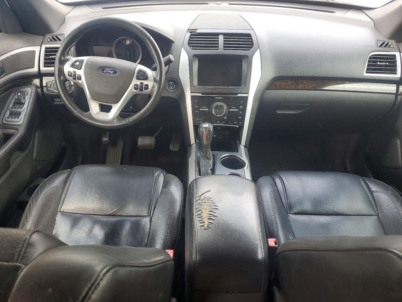 2013 Ford Explorer Limited Silver vin: 1FM5K7F80DGA11966