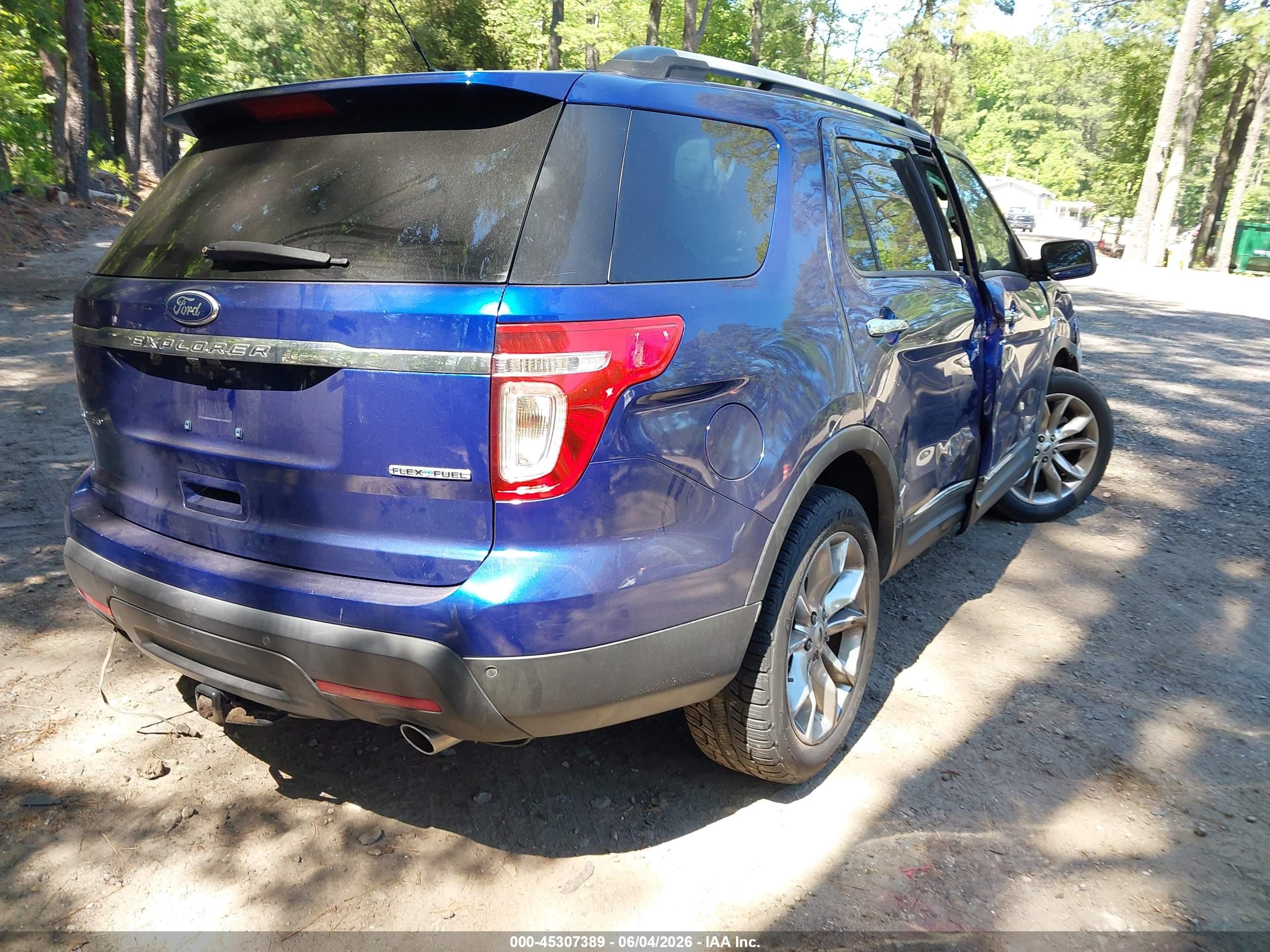 2013 Ford Explorer Limited Blue vin: 1FM5K7F80DGA65770