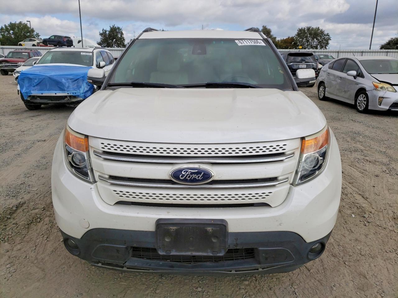 2013 Ford Explorer Limited Белый vin: 1FM5K7F80DGB58515