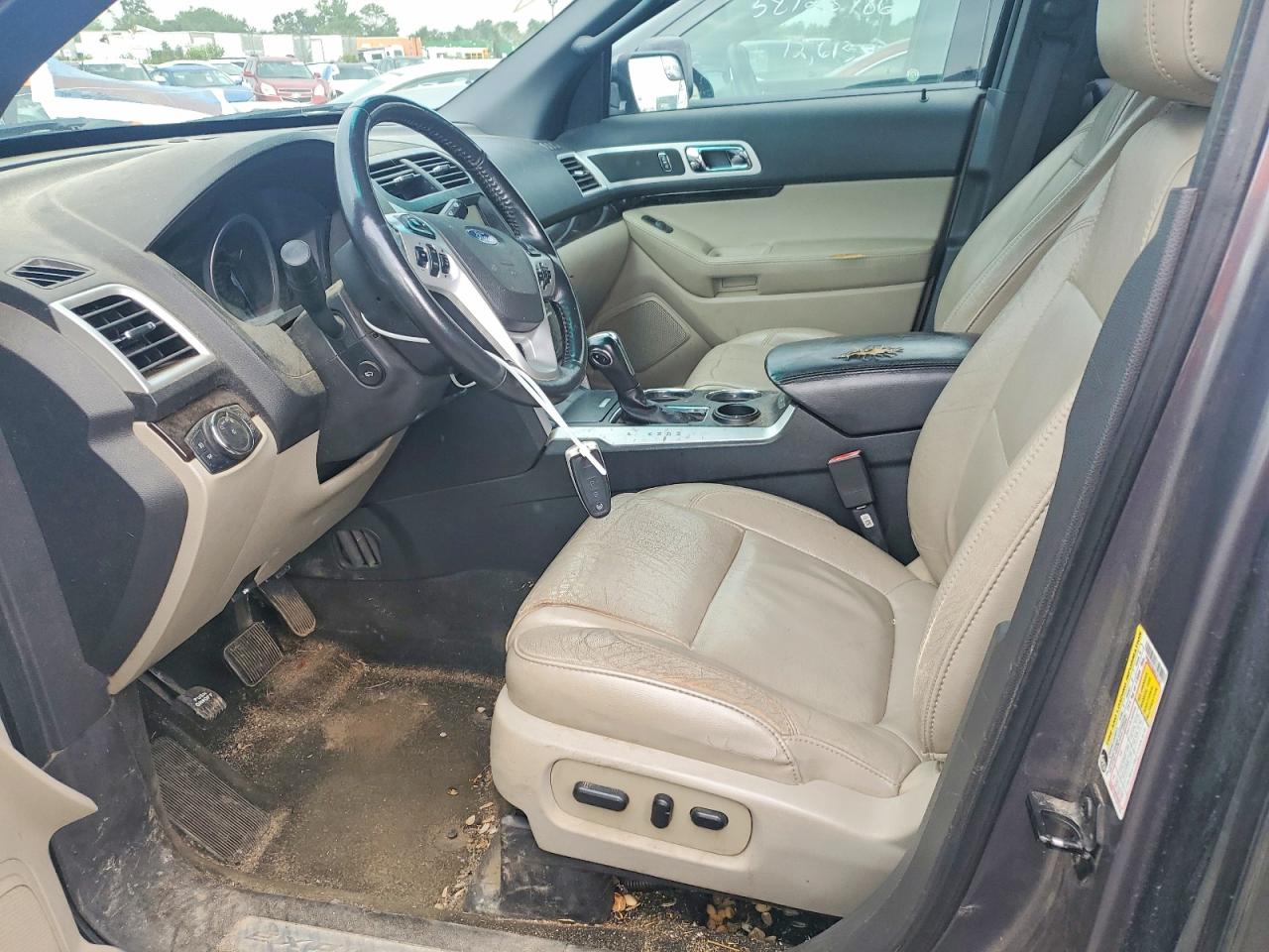 2013 Ford Explorer Limited Charcoal vin: 1FM5K7F80DGC07163