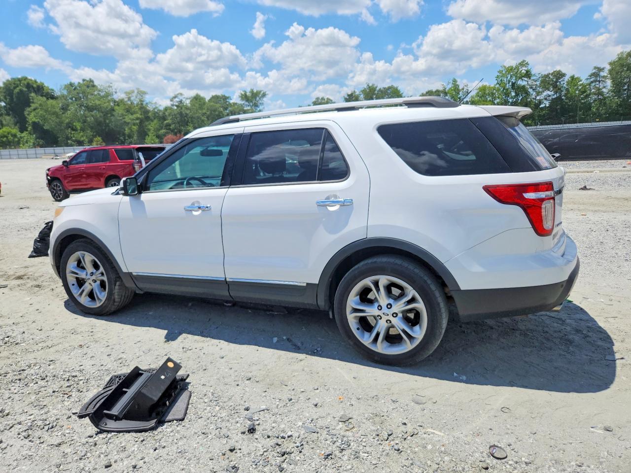 2013 Ford Explorer Limited Белый vin: 1FM5K7F80DGC11357