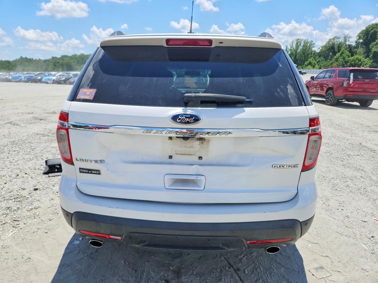 2013 Ford Explorer Limited Белый vin: 1FM5K7F80DGC11357