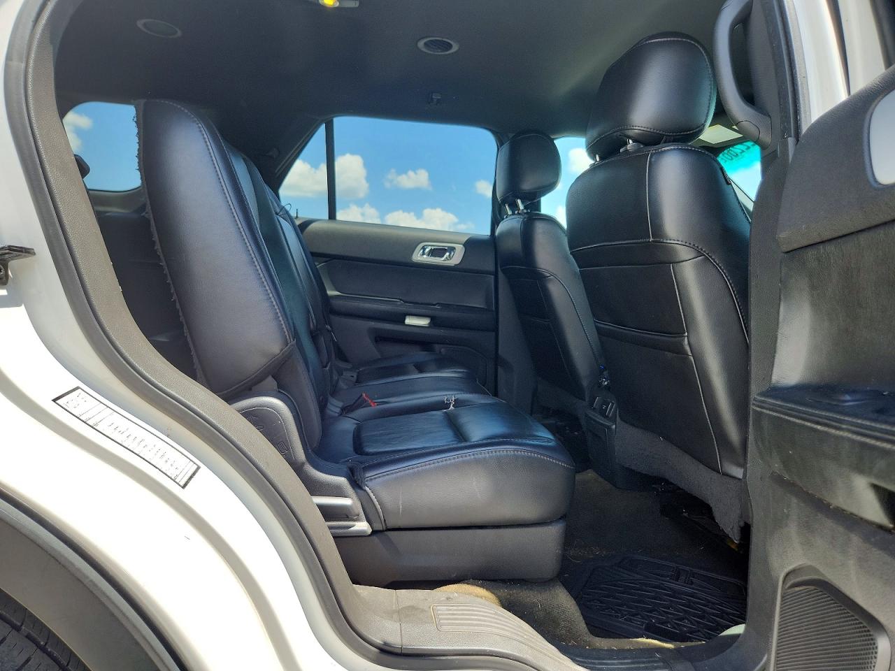 2013 Ford Explorer Limited Белый vin: 1FM5K7F80DGC11357