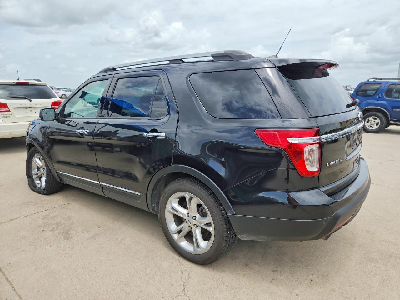 2013 Ford Explorer Limited Black vin: 1FM5K7F80DGC30524