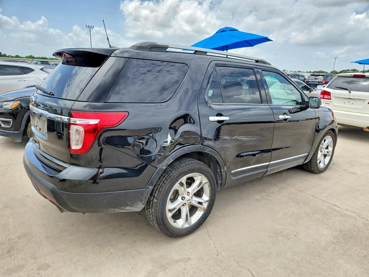 2013 Ford Explorer Limited Black vin: 1FM5K7F80DGC30524