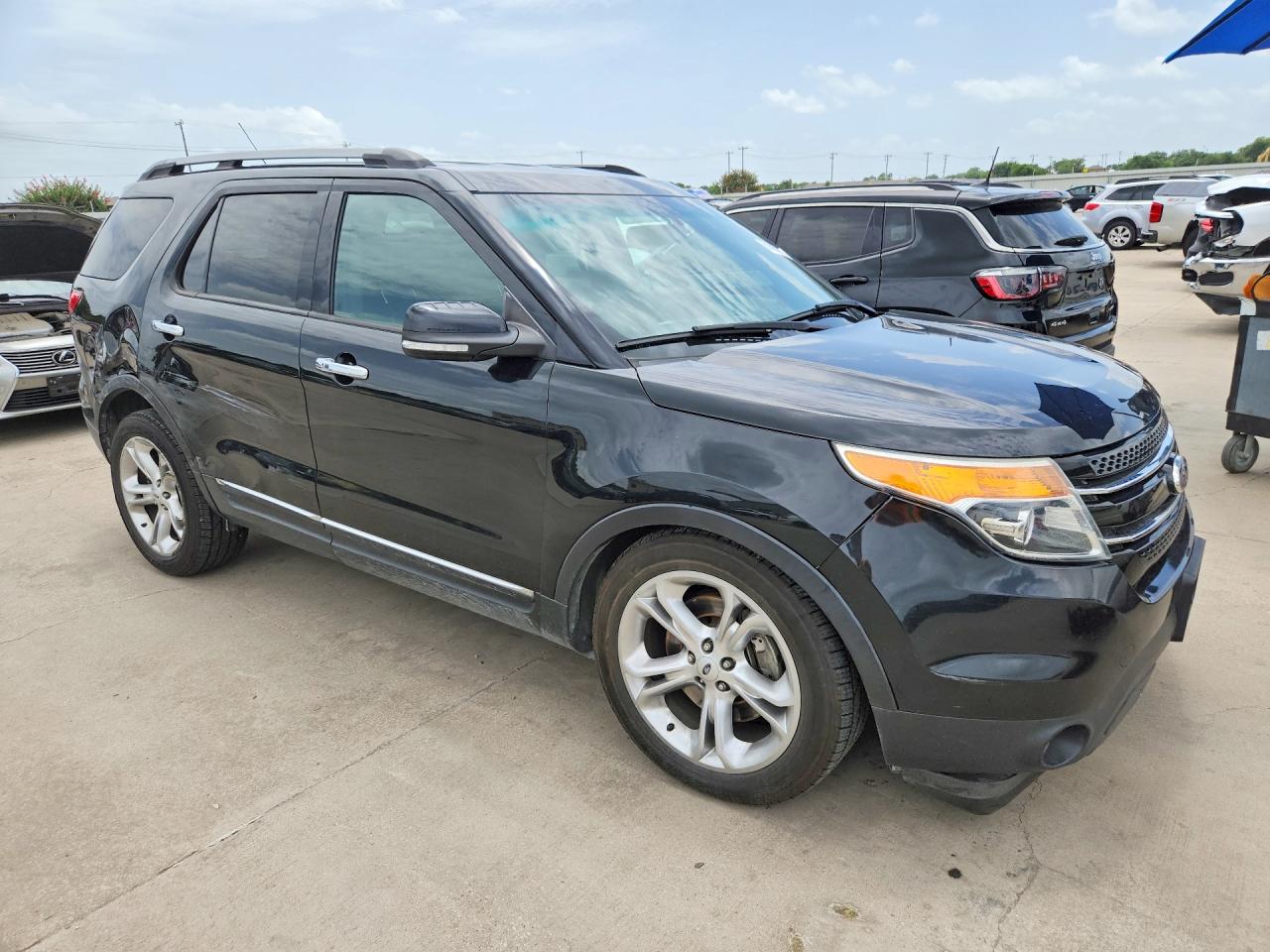 2013 Ford Explorer Limited Black vin: 1FM5K7F80DGC30524
