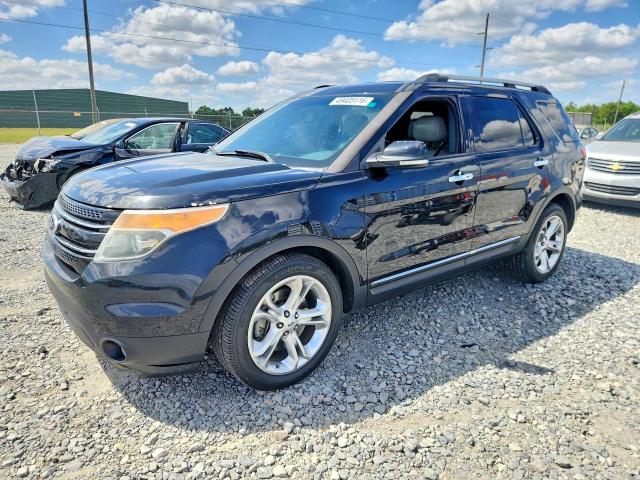 2013 Ford Explorer Limited Black vin: 1FM5K7F80DGC86771