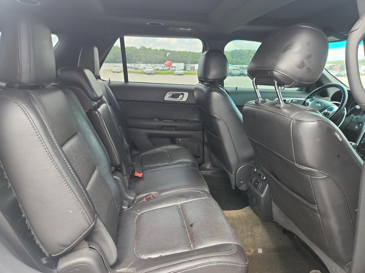 2014 Ford Explorer Limited White vin: 1FM5K7F80EGA06459