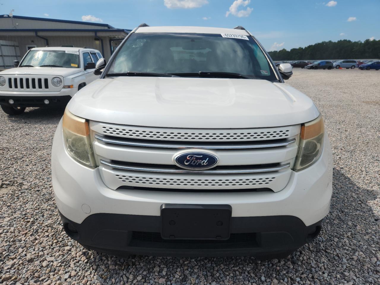 2014 Ford Explorer Limited White vin: 1FM5K7F80EGA06459