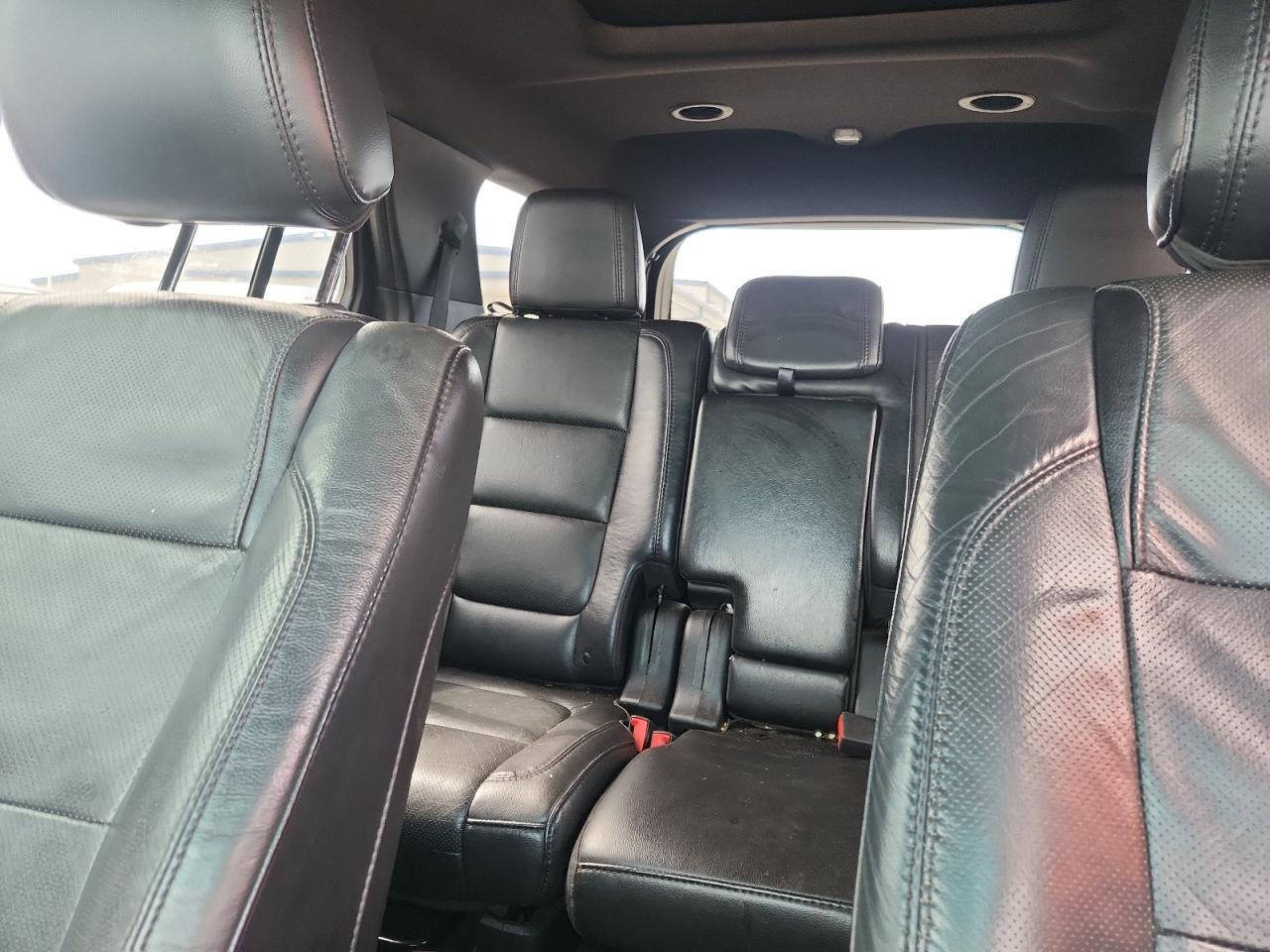 2014 Ford Explorer Limited White vin: 1FM5K7F80EGA06459