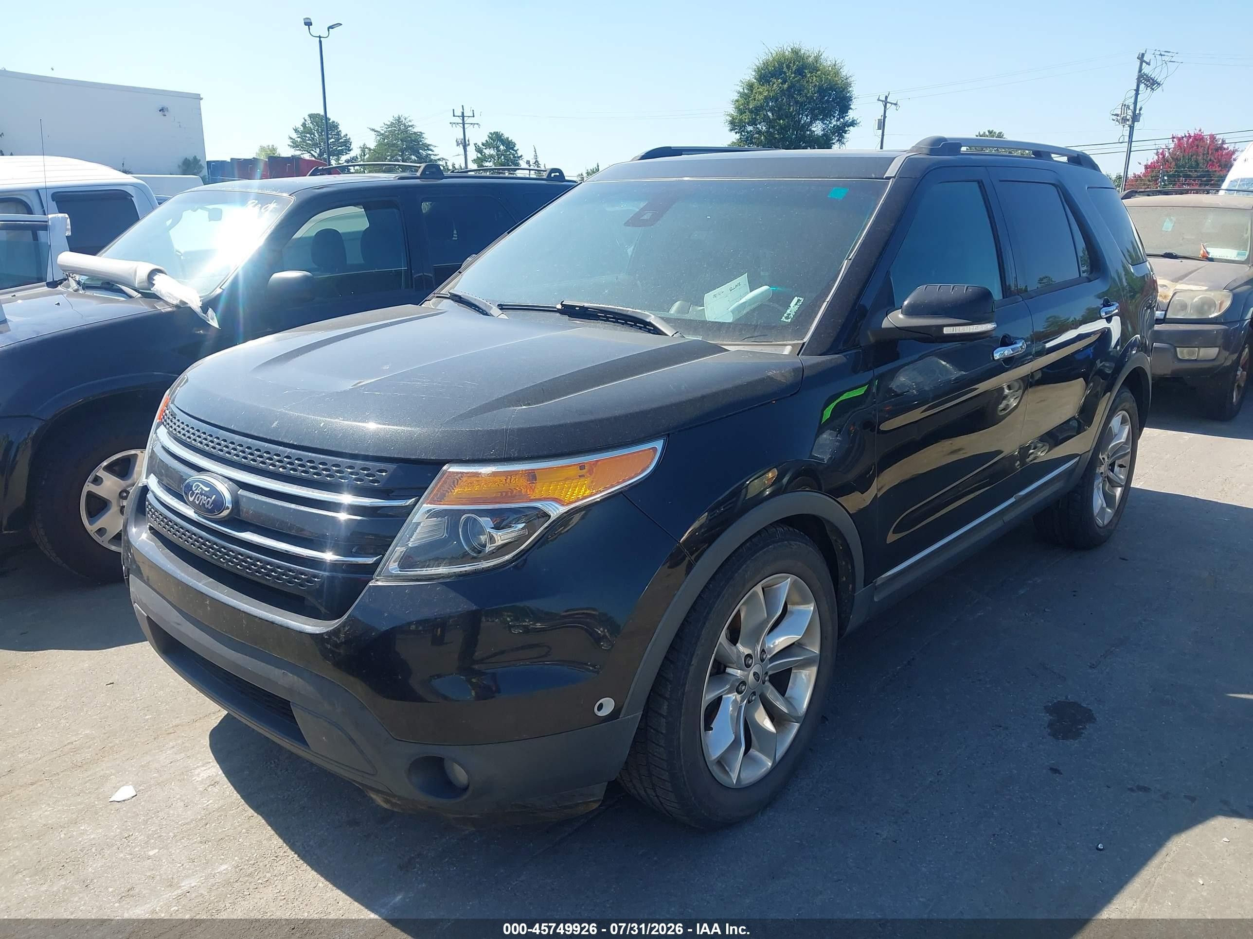 2014 Ford Explorer Limited Черный vin: 1FM5K7F80EGA62420