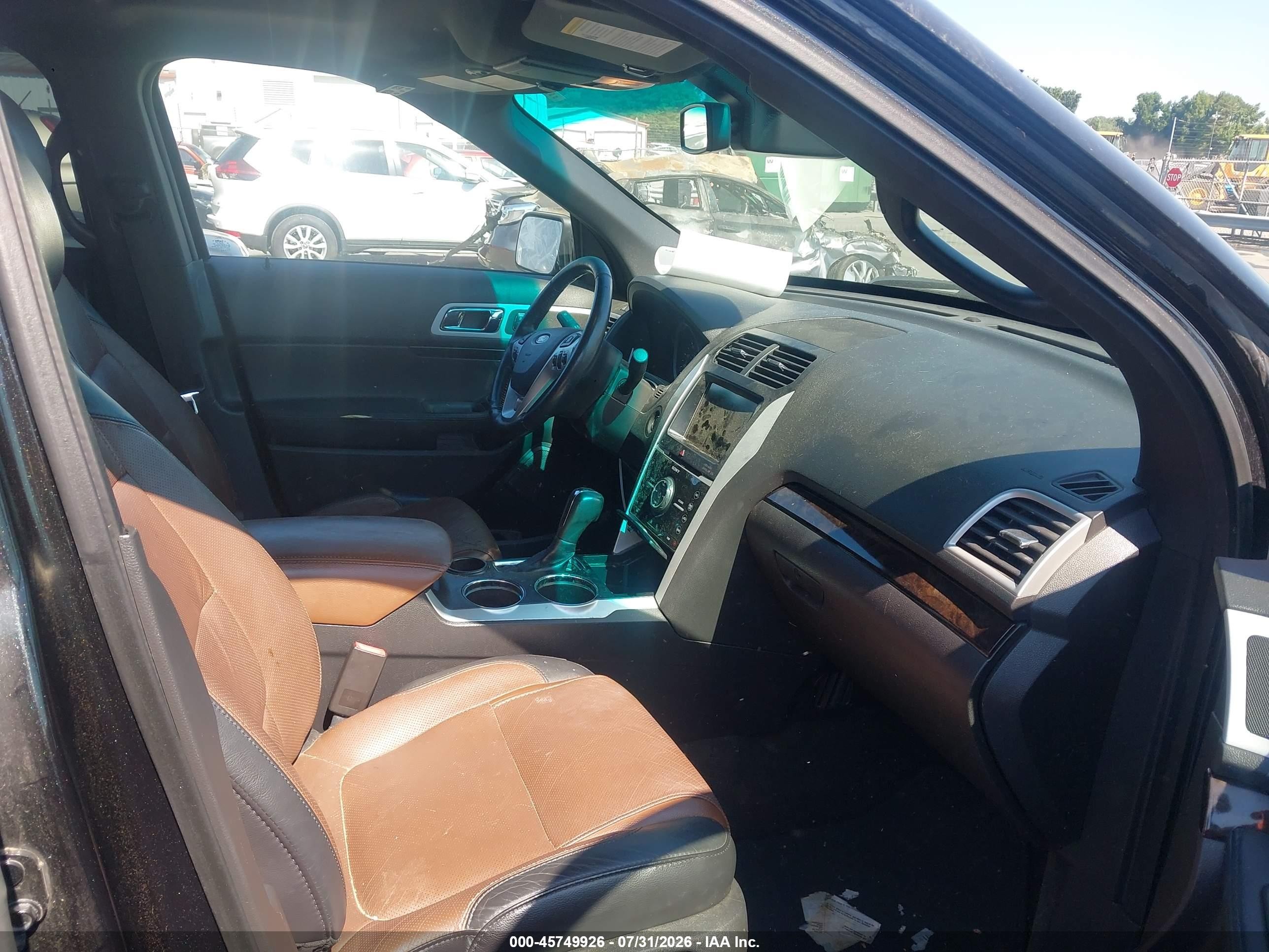 2014 Ford Explorer Limited Черный vin: 1FM5K7F80EGA62420