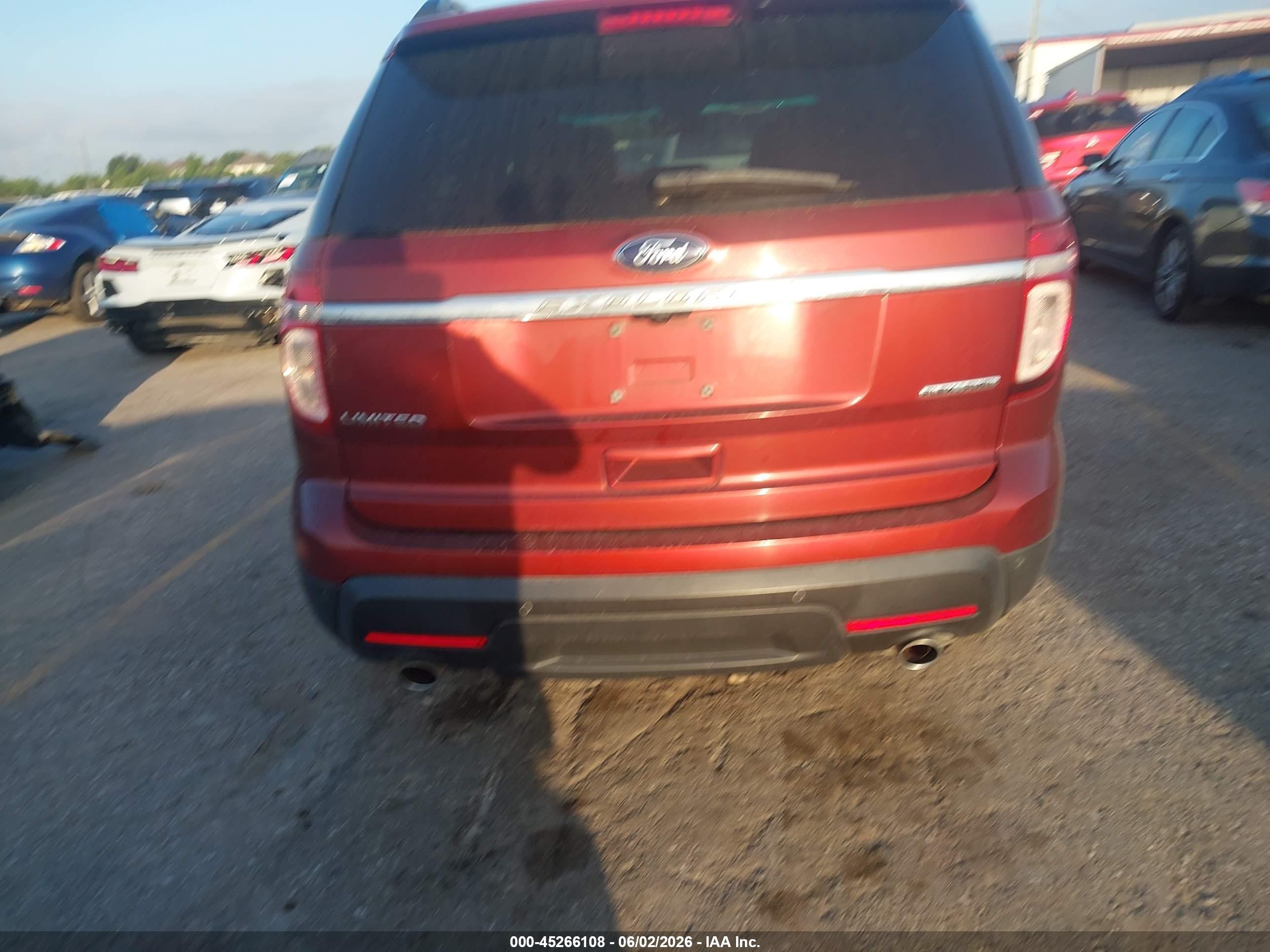 2014 Ford Explorer Limited Burgundy vin: 1FM5K7F80EGB00325
