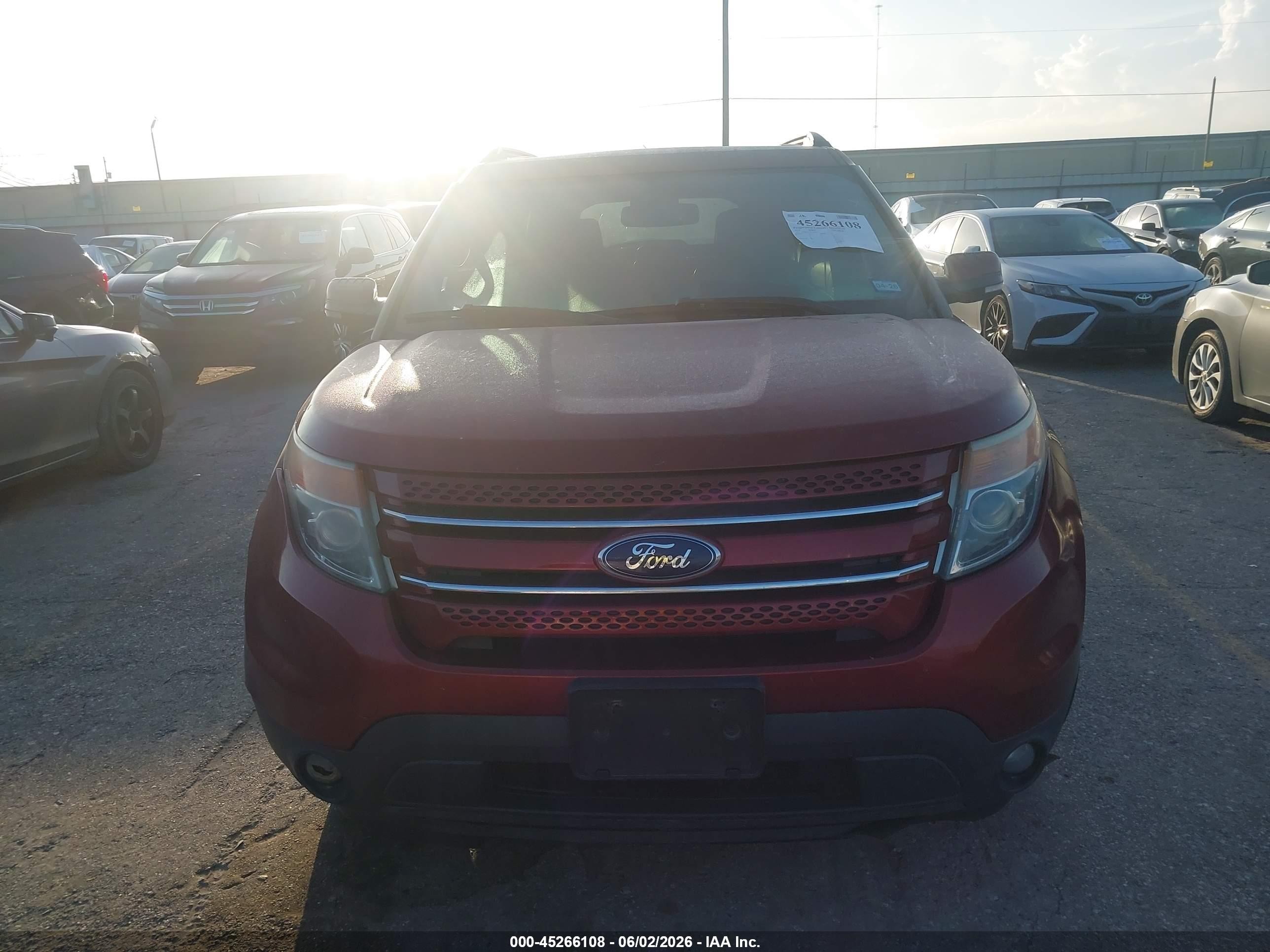 2014 Ford Explorer Limited Burgundy vin: 1FM5K7F80EGB00325