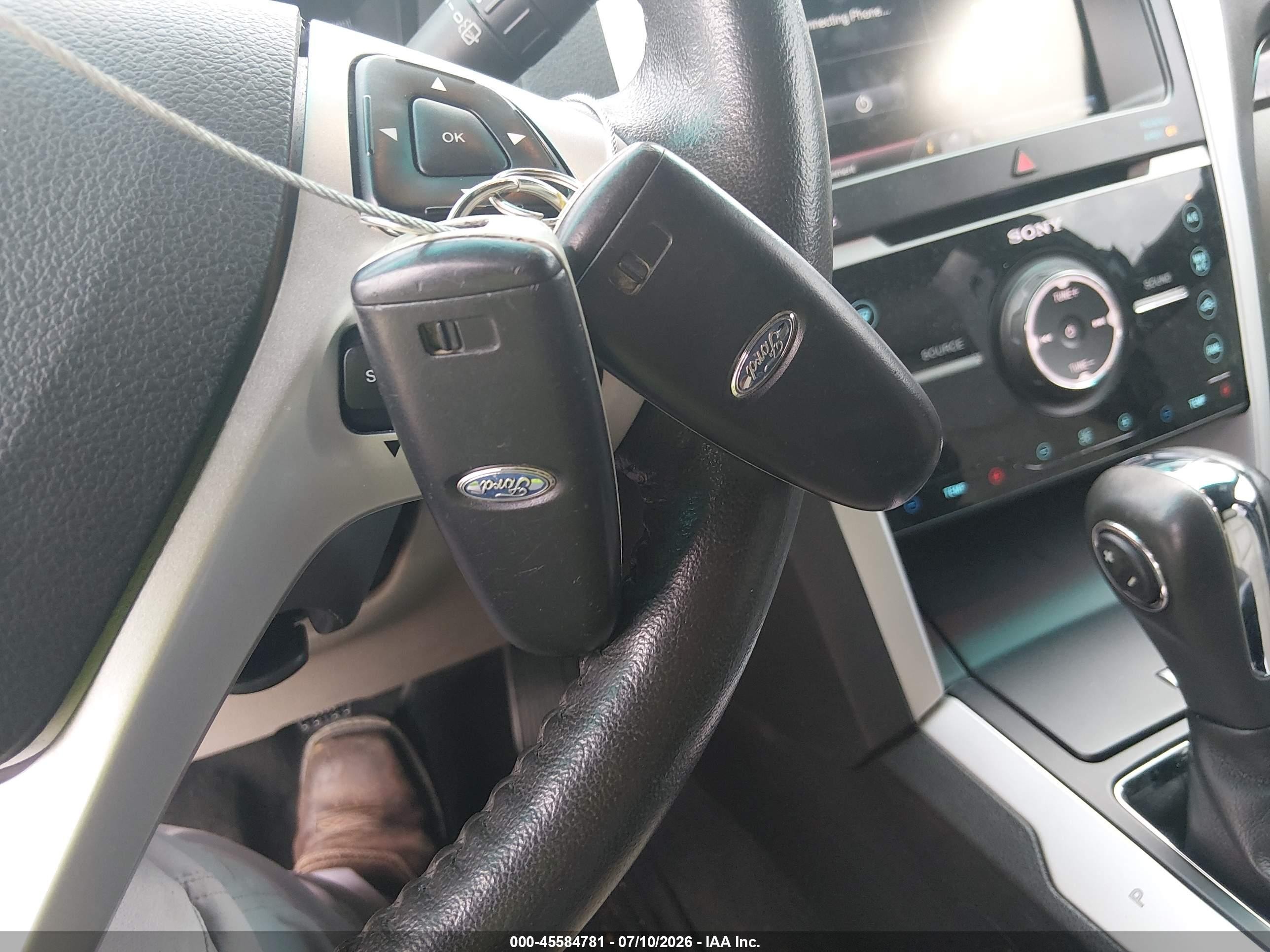 2014 Ford Explorer Limited White vin: 1FM5K7F80EGC22702