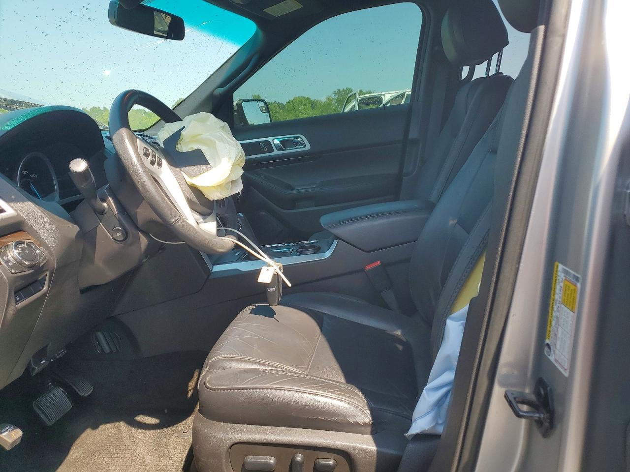 2015 Ford Explorer Limited Серебряный vin: 1FM5K7F80FGA82636