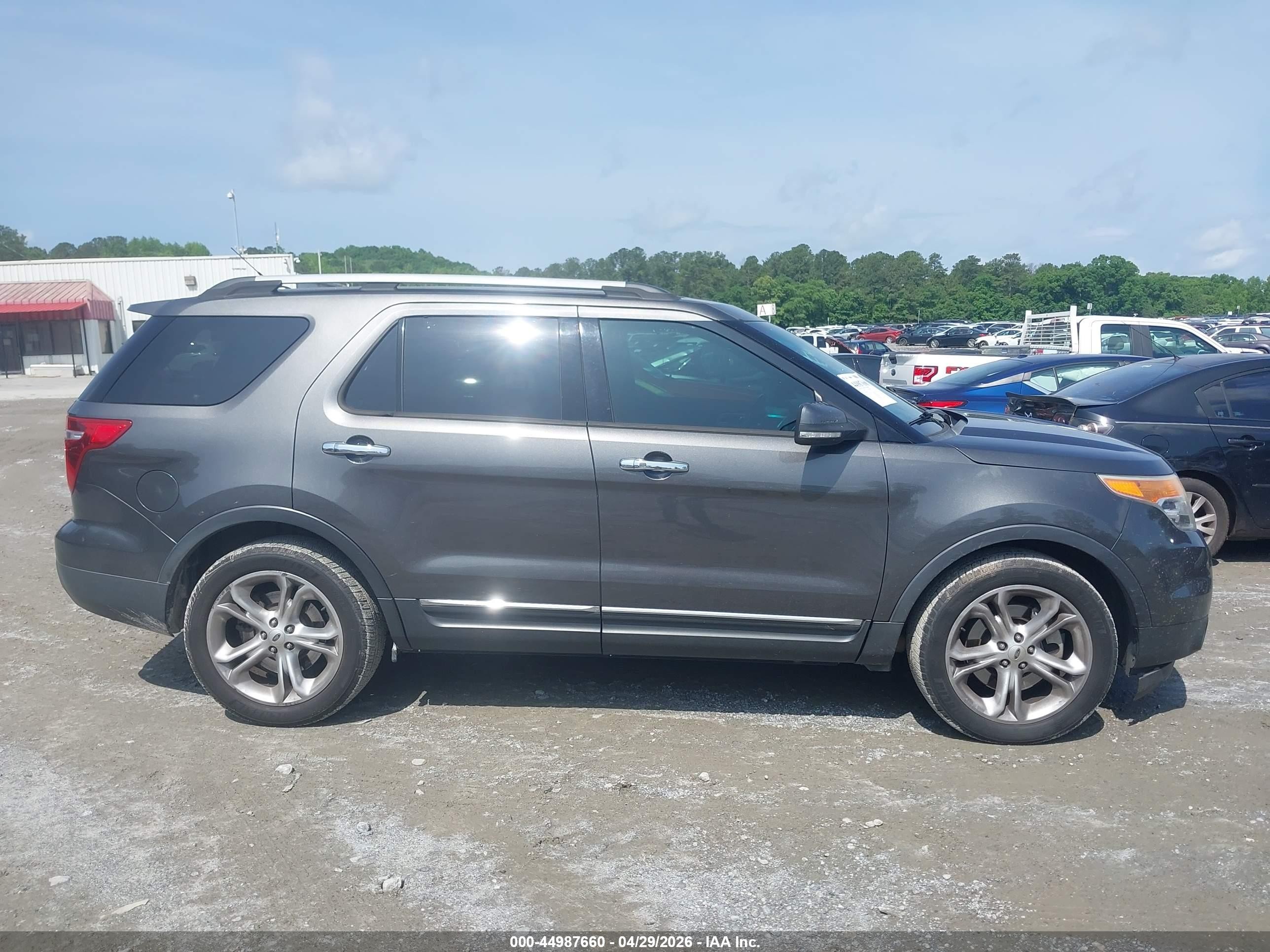 2015 Ford Explorer Limited Черный vin: 1FM5K7F80FGB06823