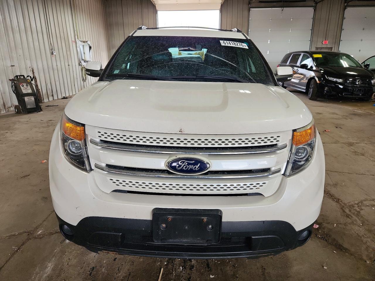 2015 Ford Explorer Limited White vin: 1FM5K7F80FGB30054