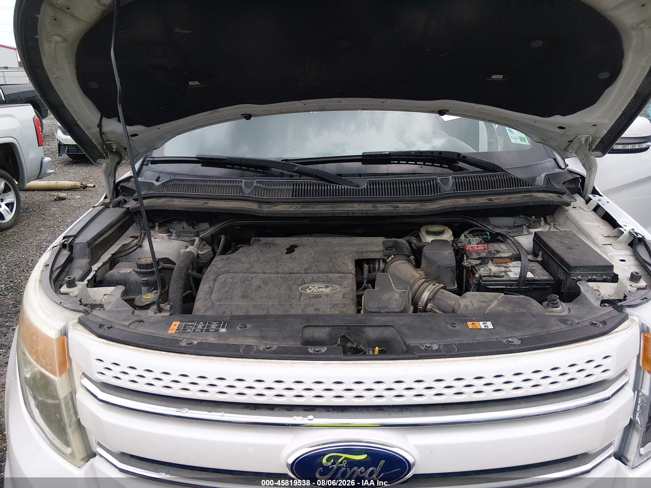 2015 Ford Explorer Limited Белый vin: 1FM5K7F80FGB56038