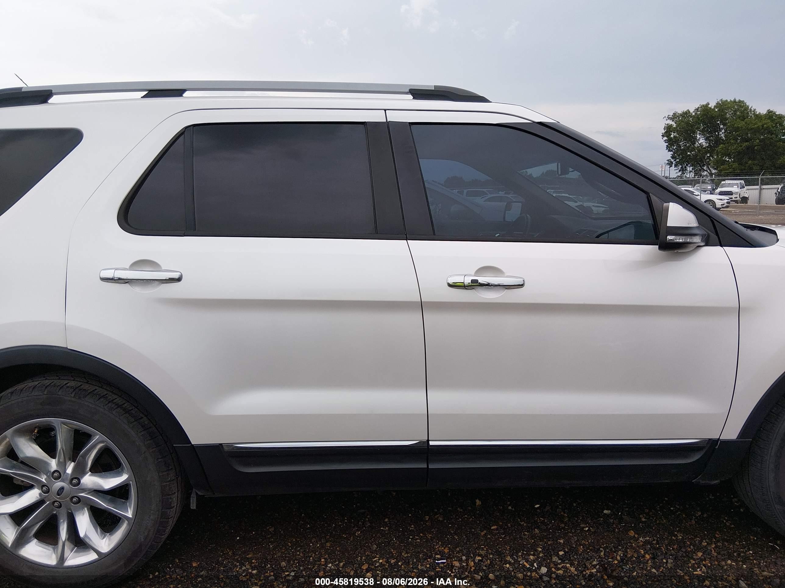 2015 Ford Explorer Limited Белый vin: 1FM5K7F80FGB56038