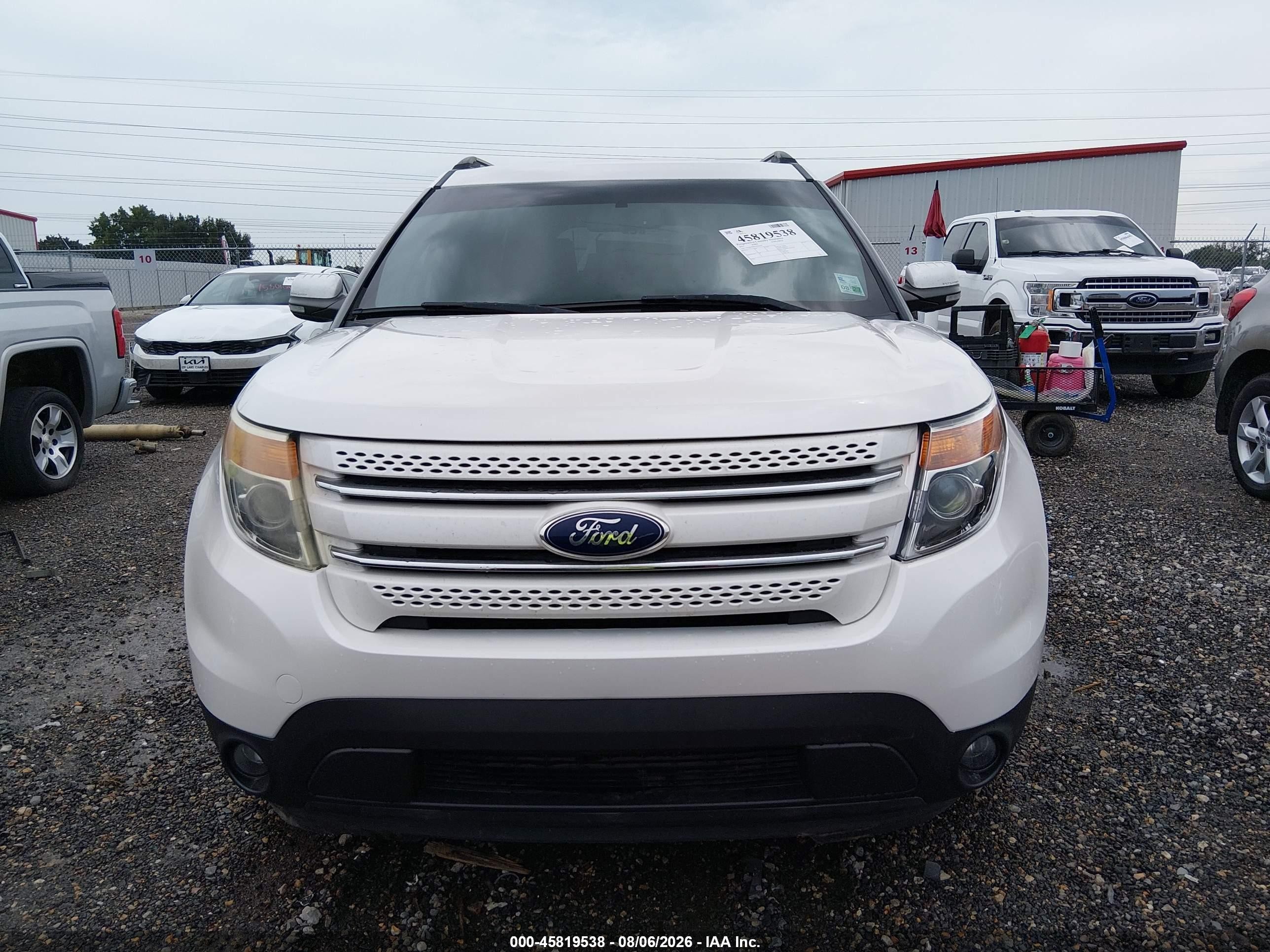 2015 Ford Explorer Limited Белый vin: 1FM5K7F80FGB56038