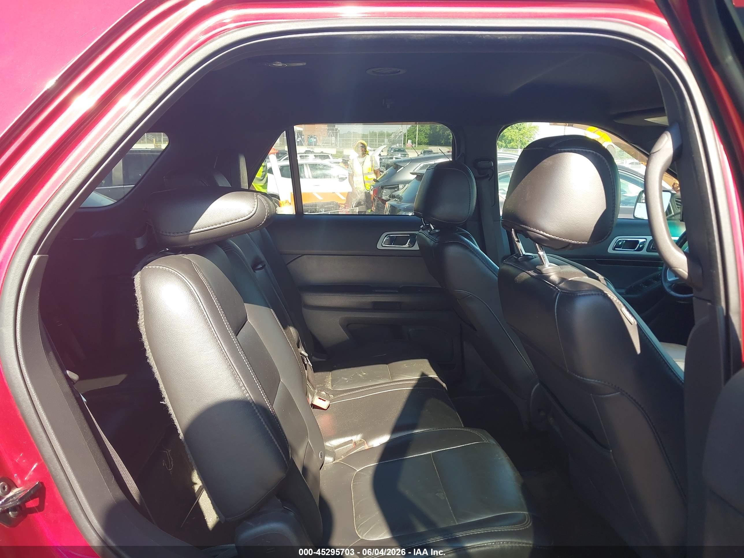 2015 Ford Explorer Limited Темно-бордовый vin: 1FM5K7F80FGB71171