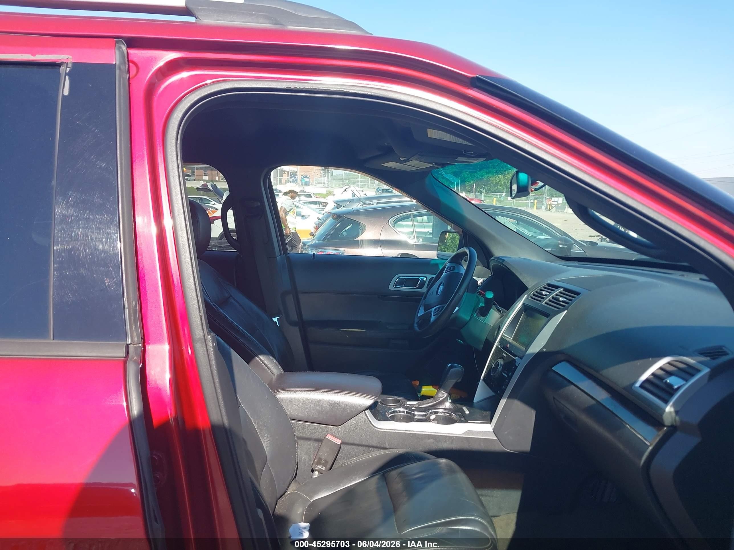 2015 Ford Explorer Limited Темно-бордовый vin: 1FM5K7F80FGB71171