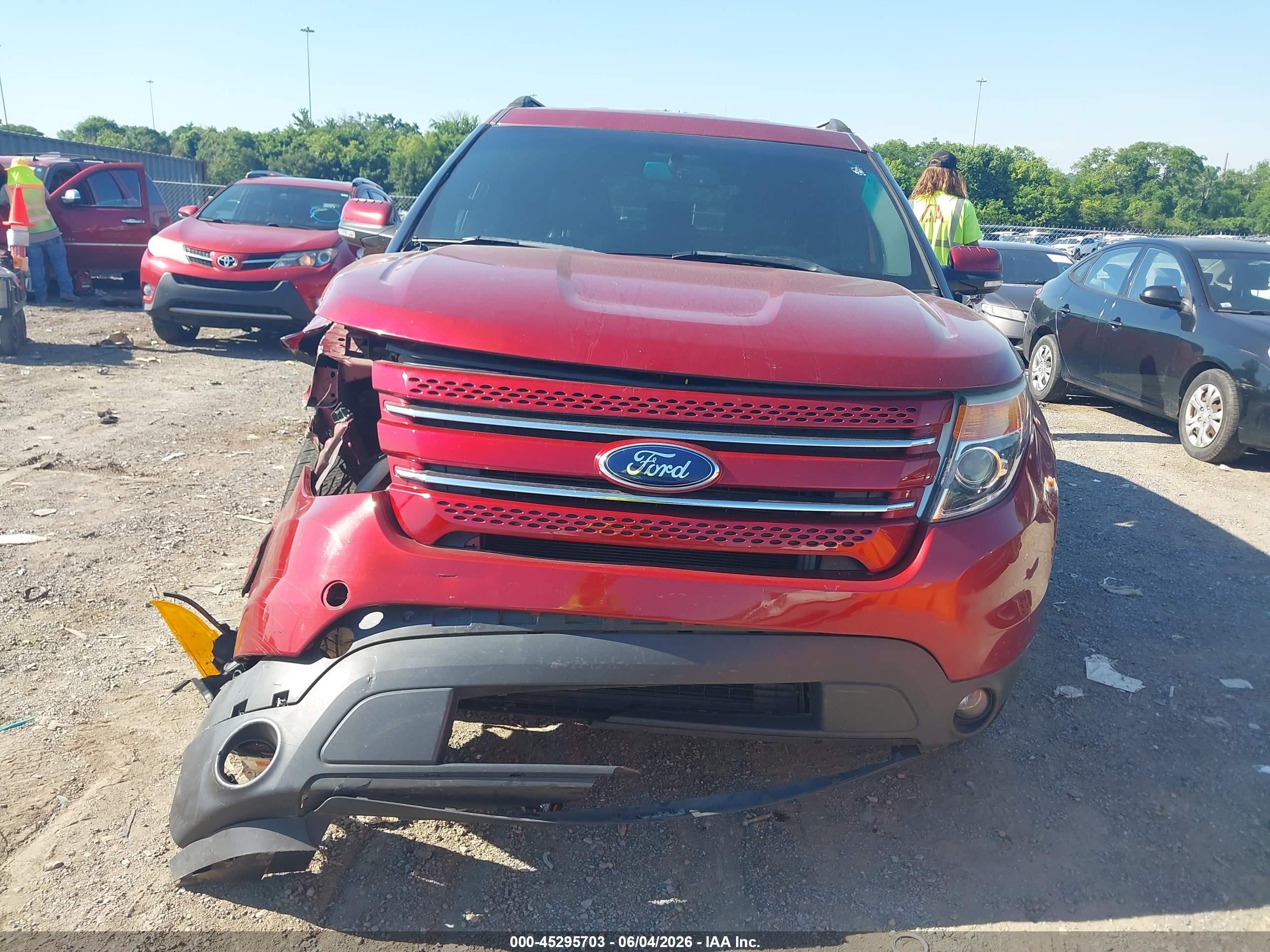 2015 Ford Explorer Limited Темно-бордовый vin: 1FM5K7F80FGB71171
