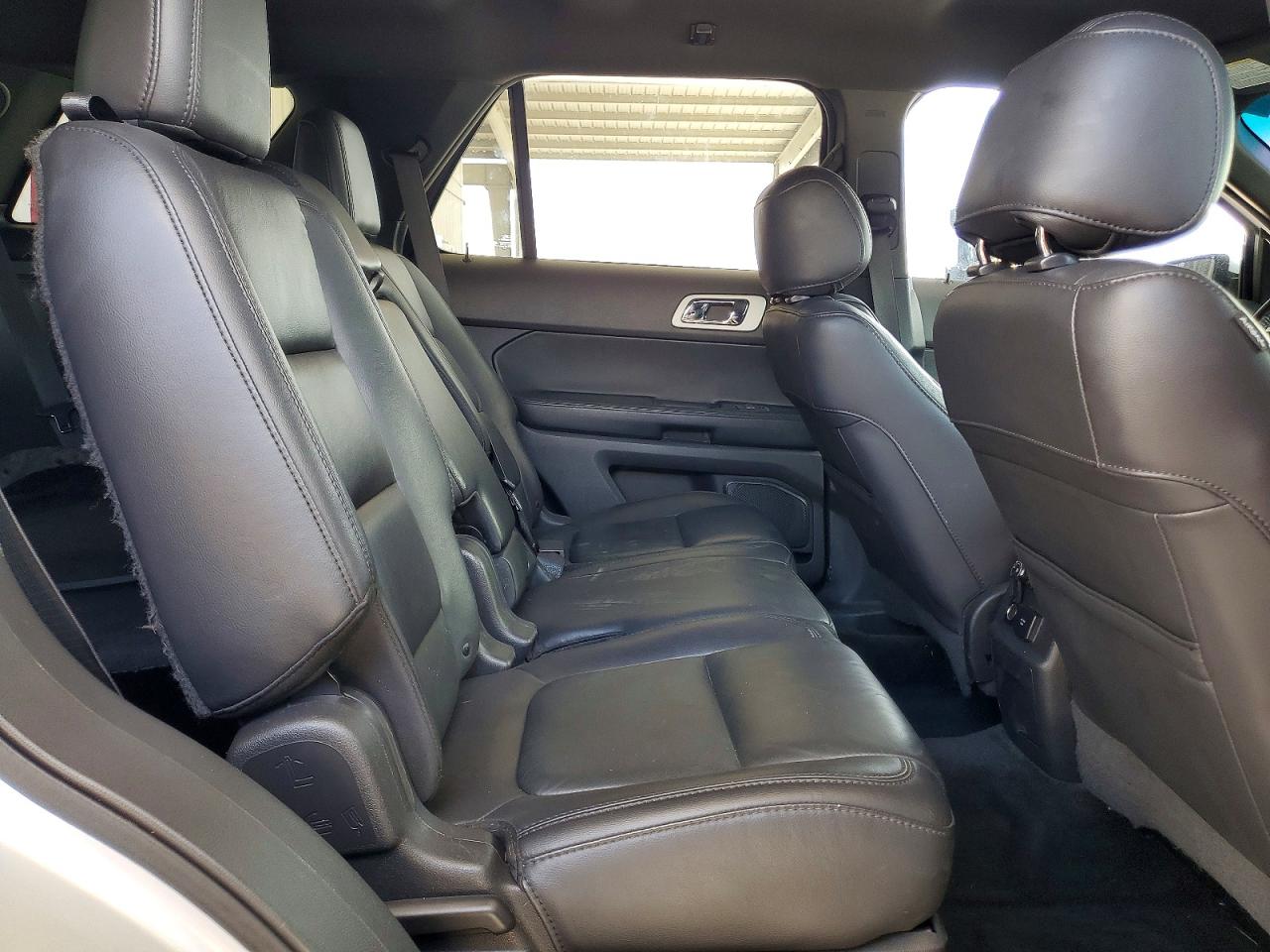 2015 Ford Explorer Limited Silver vin: 1FM5K7F80FGB74460