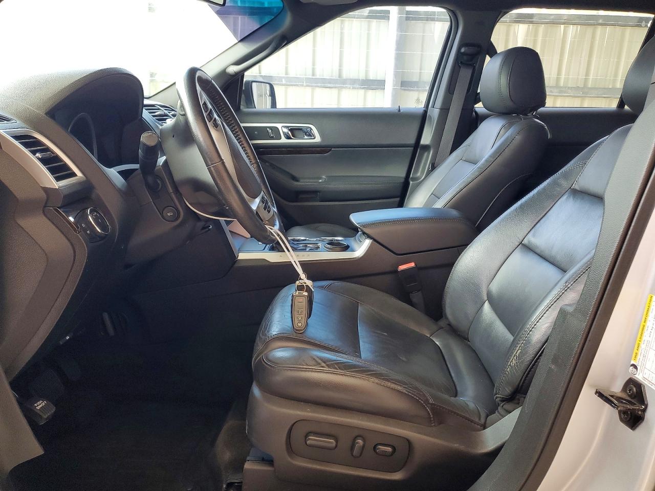 2015 Ford Explorer Limited Silver vin: 1FM5K7F80FGB74460