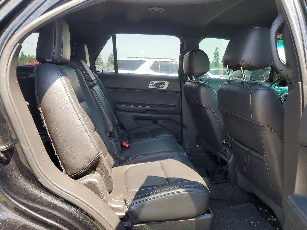 2015 Ford Explorer Limited Black vin: 1FM5K7F80FGB74488