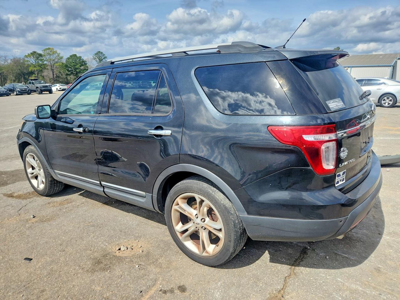 2015 Ford Explorer Limited Black vin: 1FM5K7F80FGB81506
