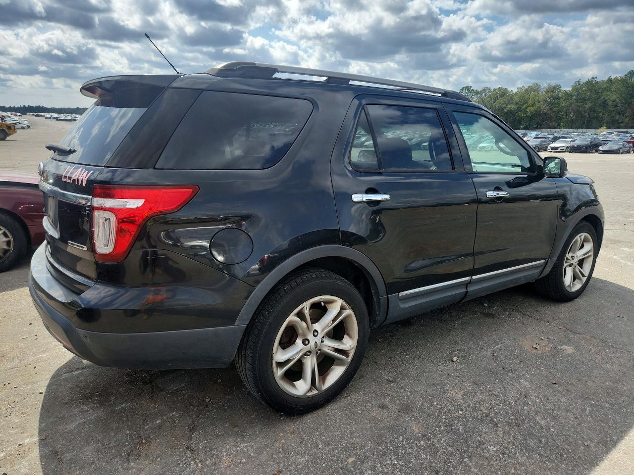 2015 Ford Explorer Limited Black vin: 1FM5K7F80FGB81506